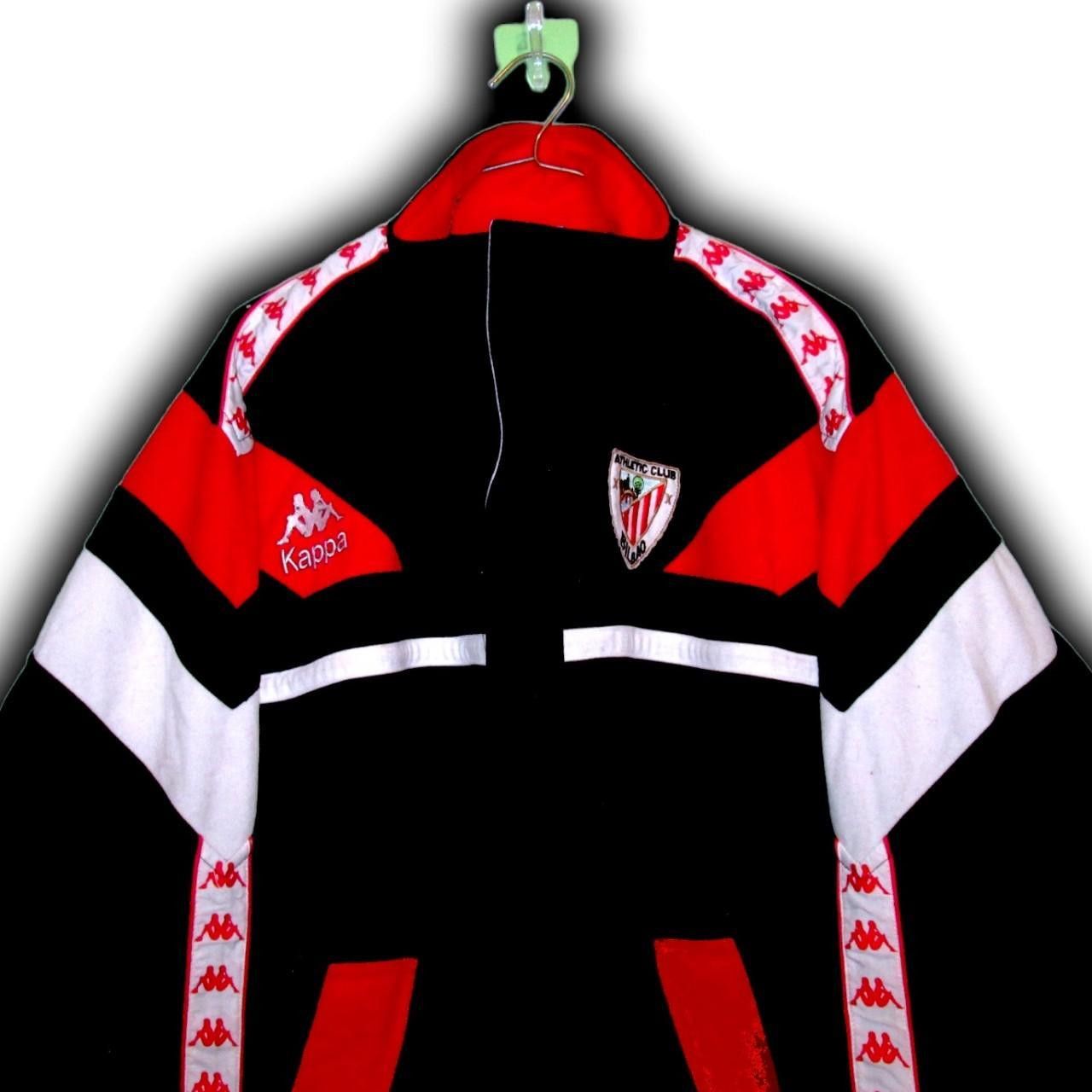 Kappa Athletic Club Bilbao Spain 1996 1997Home Shirt Jersey Jacket Size US XL / EU 56 / 4 - 2 Thumbnail