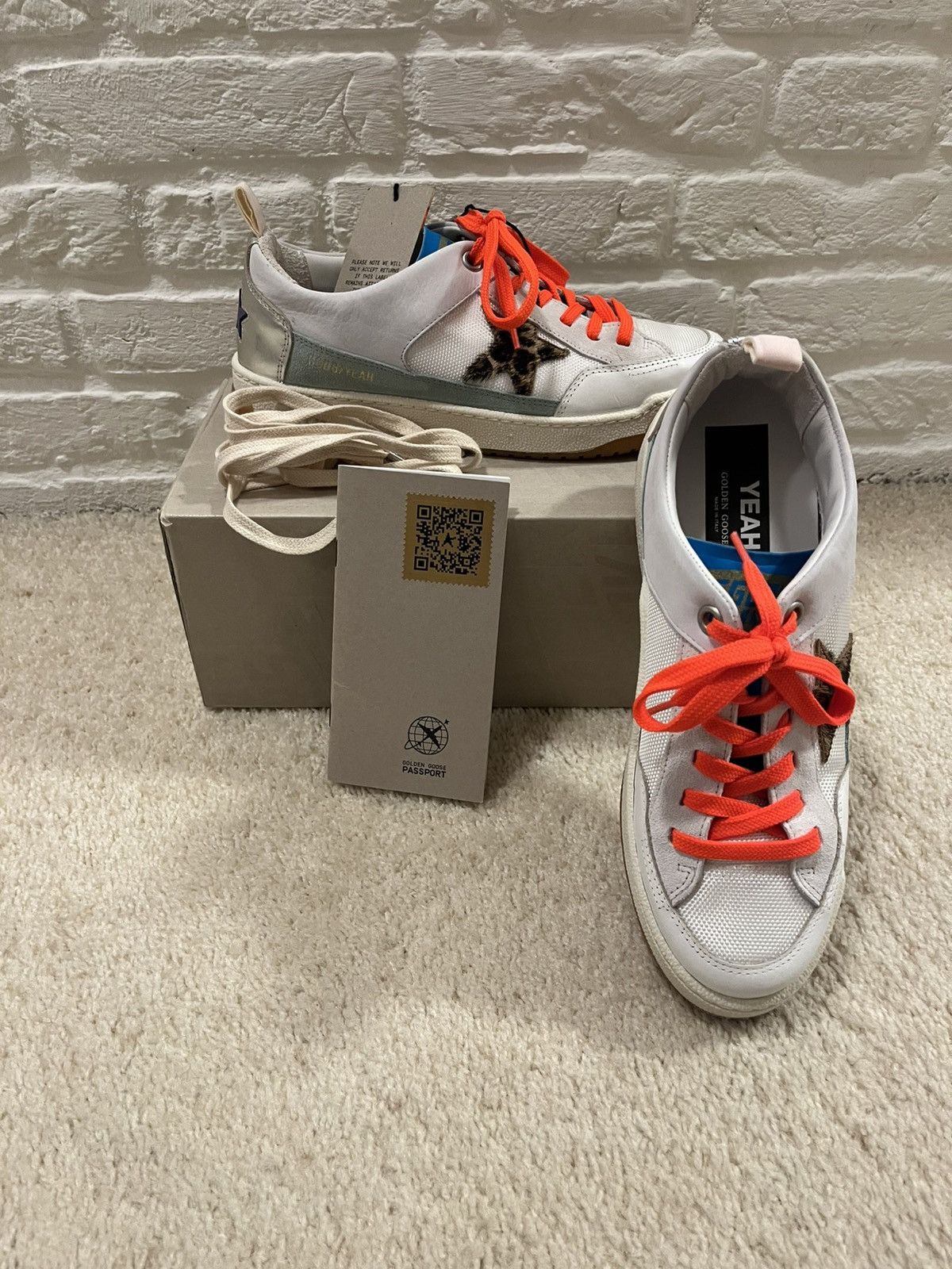 Golden Goose Golden Goose Yeah Sneakers Size US 8 / IT 38 - 1 Thumbnail