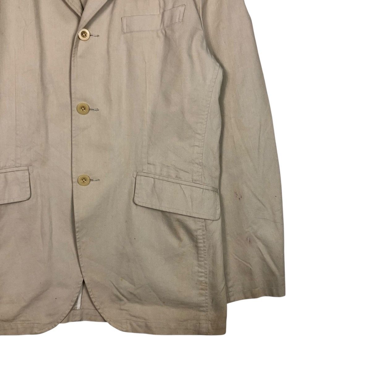 Japanese Brand 🔥VINTAGE DUCK CANVAS CHORE WORK JACKET ONBOARD ISSEY MIYAKE Size US L / EU 52-54 / 3 - 7 Thumbnail