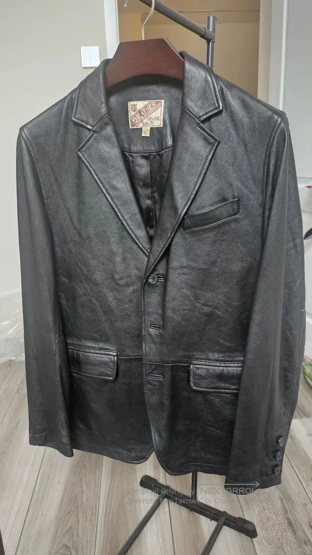 Y'2 Leather Y'2 Leather Lambskin Blazer. Size US XS / EU 42 / 0 - 2 Thumbnail