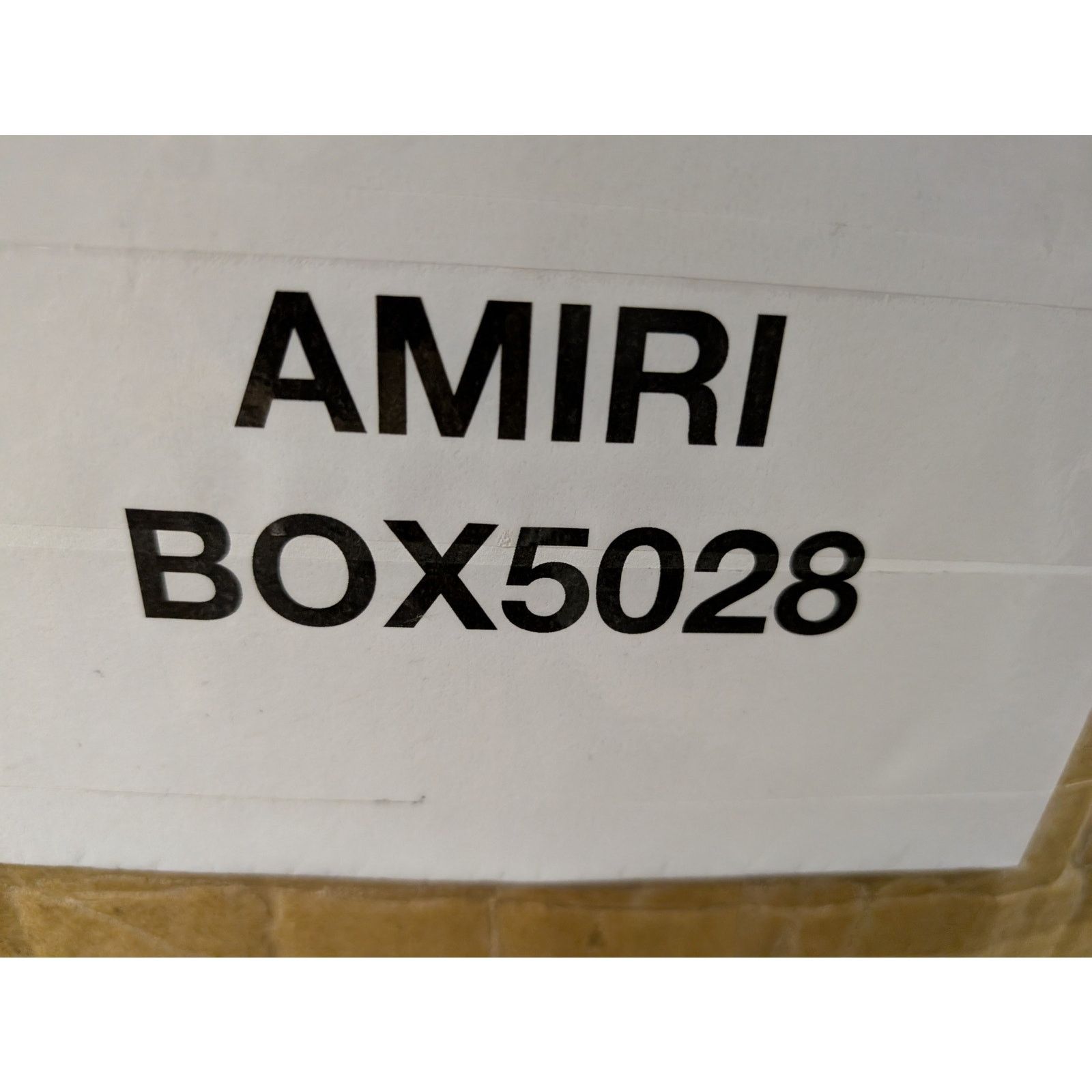 Amiri o1rshd1 Size: 75cm / 4cm MA Belt in Black Size 30 - 17 Thumbnail