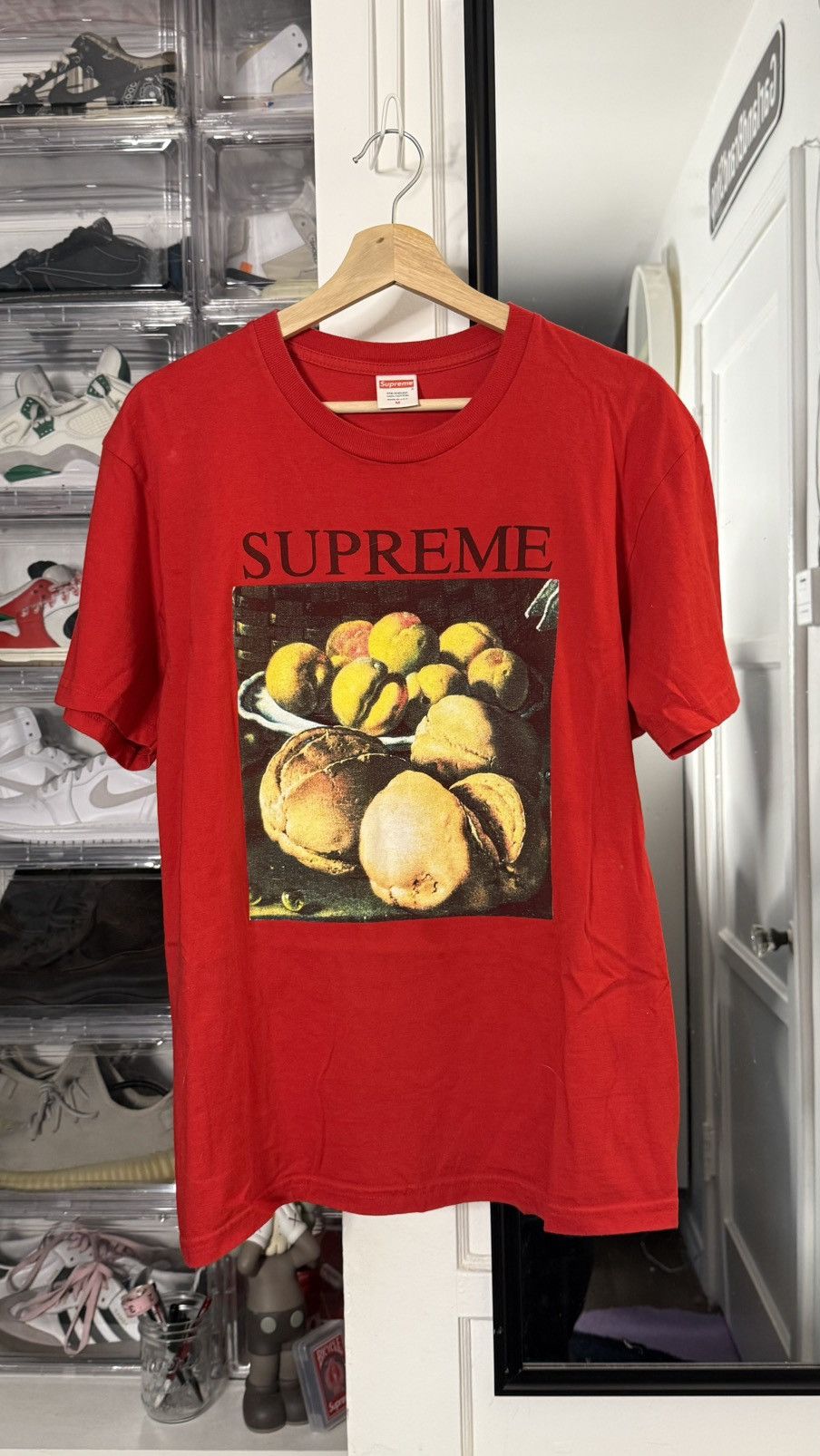 Supreme Supreme Fruit Bowl Tee "Red" Size US L / EU 52-54 / 3 - 1 Thumbnail