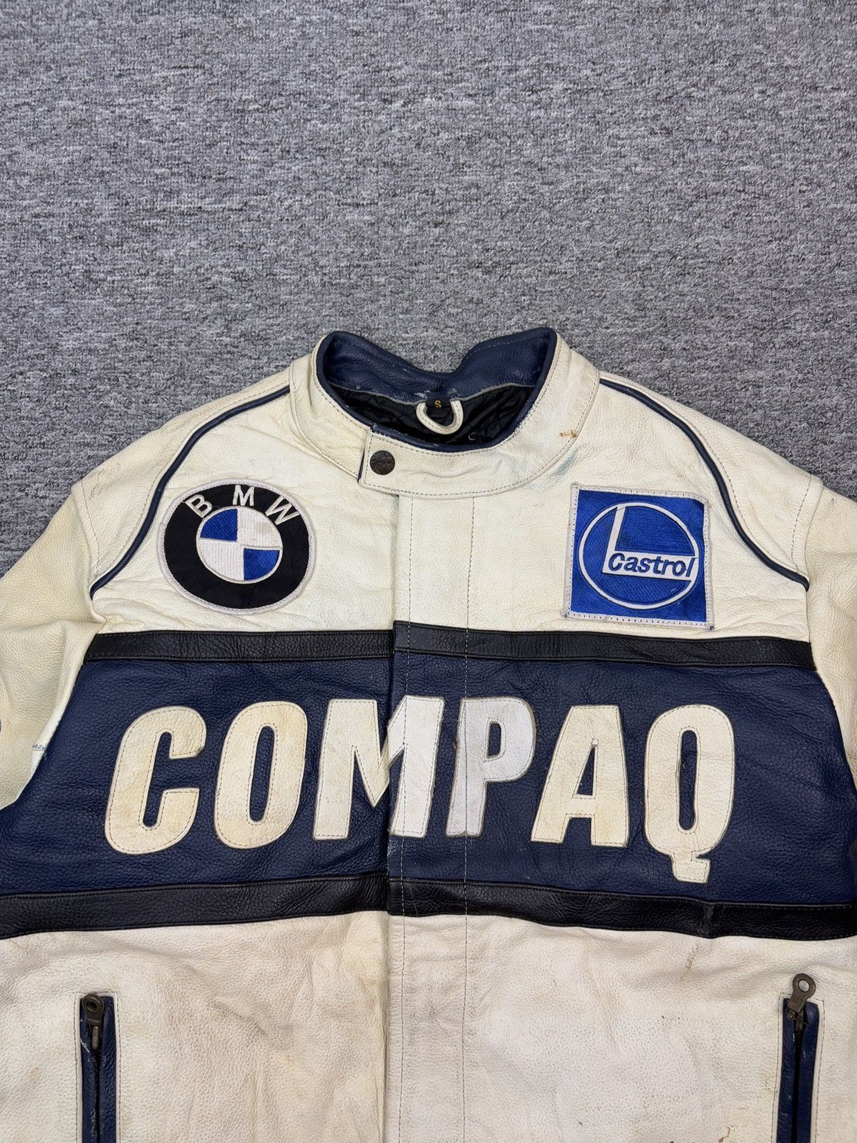 BMW Vintage BMW Leather Jacket Racing Biker Size US S / EU 44-46 / 1 - 8 Thumbnail