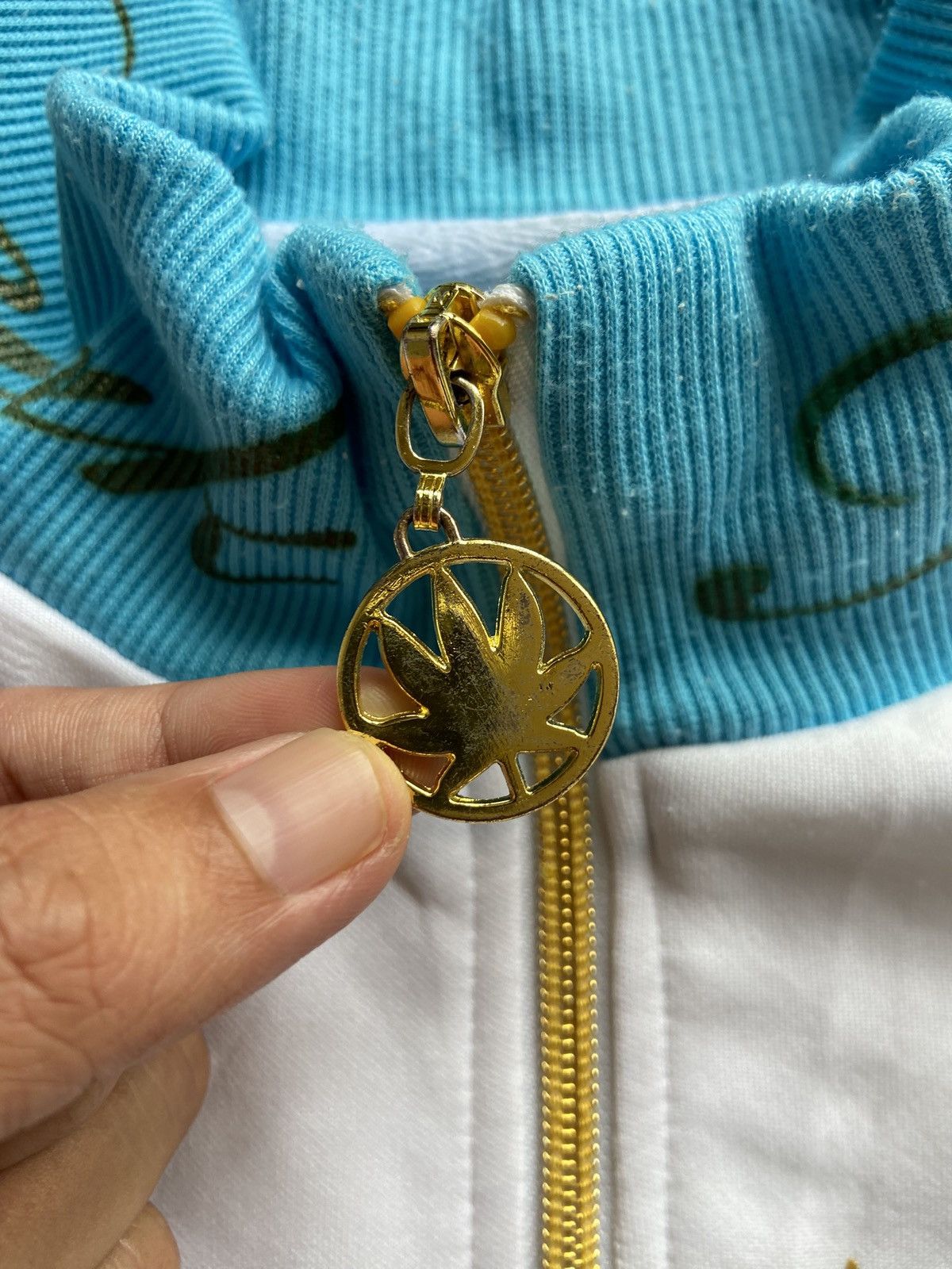 Japanese Brand Japanese Brand Short Tracktop Jacket Jamaican Weed Size US L / EU 52-54 / 3 - 6 Thumbnail