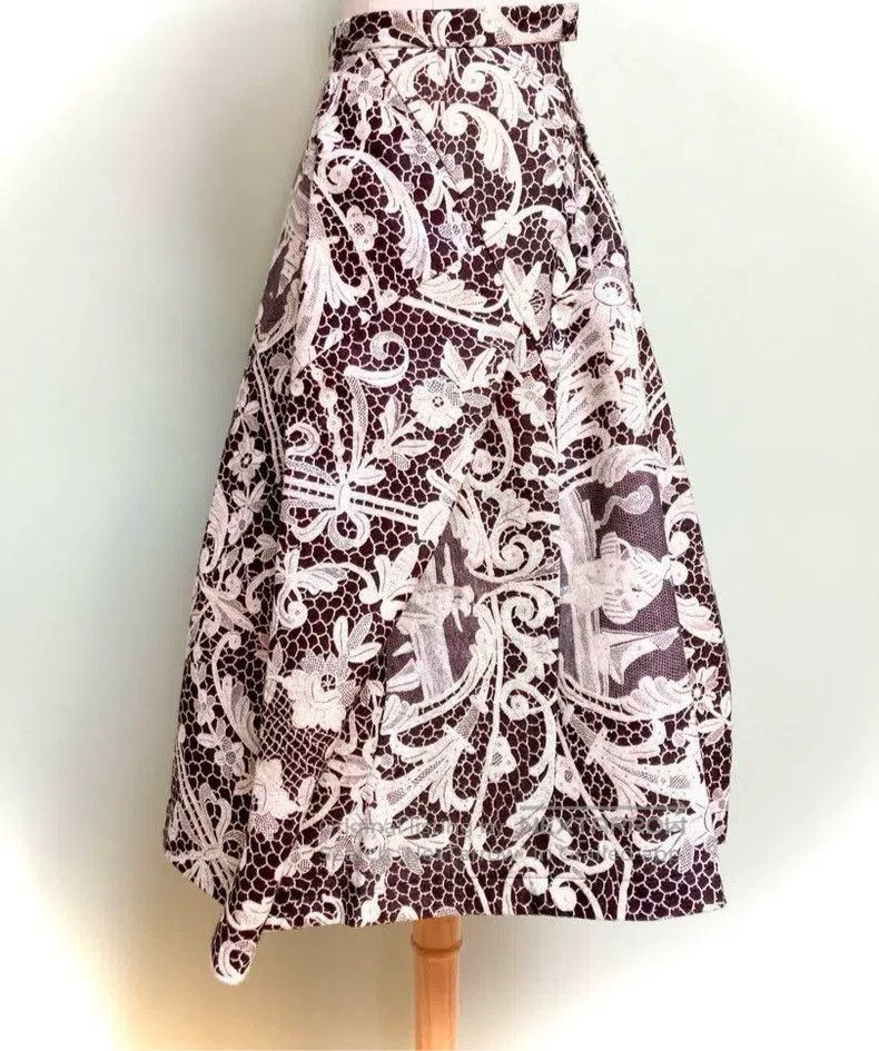 Comme des Garcons Comme Des Garcons size S Patterned vintage skirt Size 23" - 1 Thumbnail