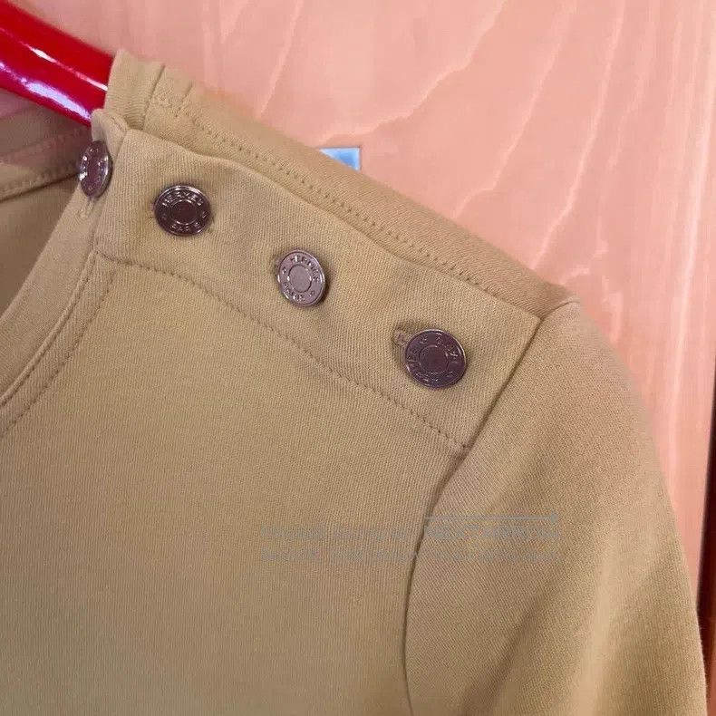 Hermes Hermes Cotton long-sleeve T-shirt Size XS / US 0-2 / IT 36-38 - 4 Thumbnail