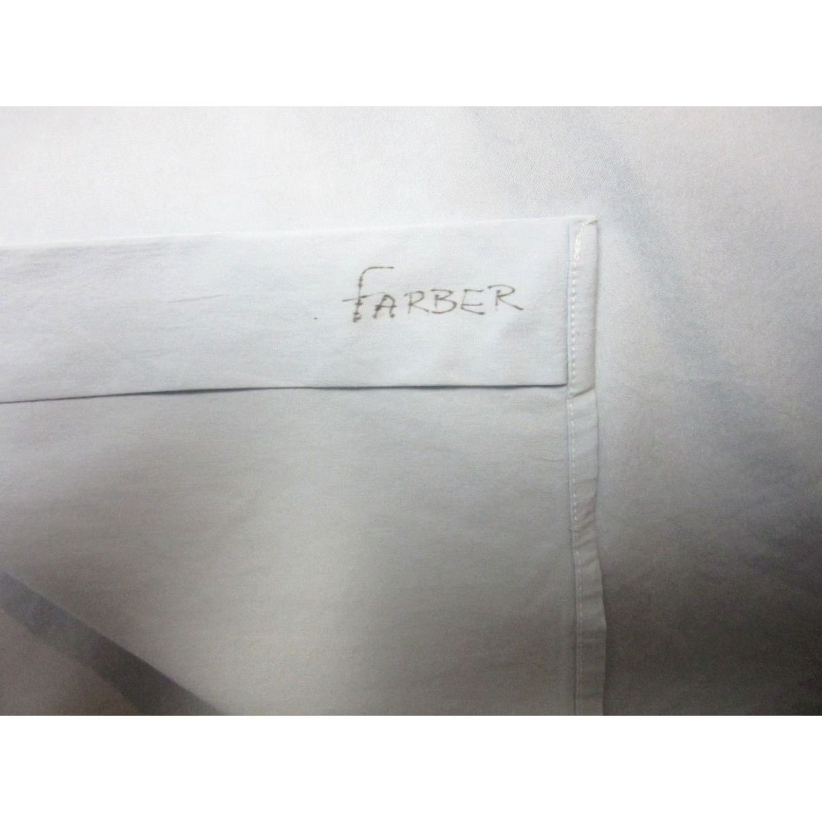 Ermenegildo Zegna Ermenegildo Zegna Dress Shirt Mens 2XL Blue Solid Office Formal Career 17/43 Angle Cuff Size 48R - 3 Thumbnail