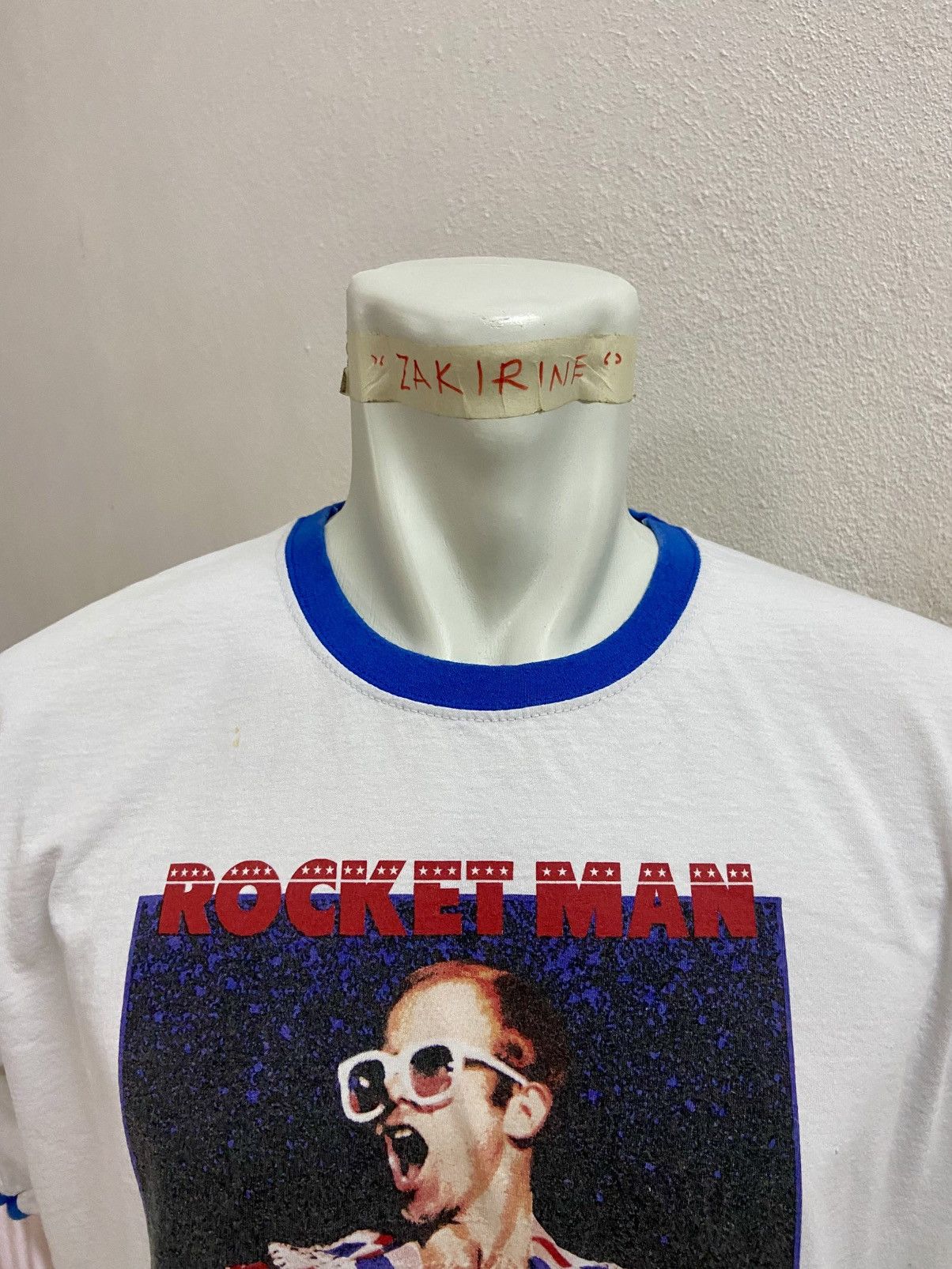 Band Tees ELTON JOHN ROCKET MAN TEE Size US XL / EU 56 / 4 - 7 Thumbnail