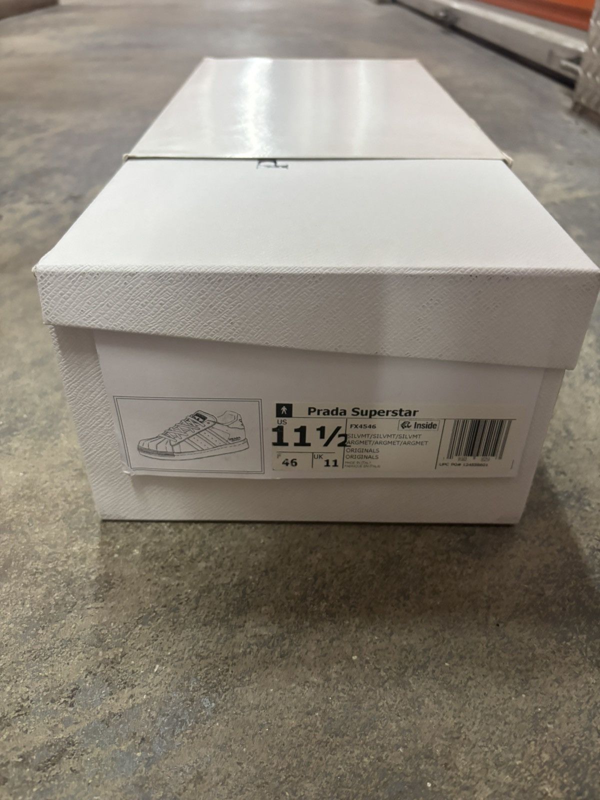 Adidas × Prada Adidas x Prada Superstar DS Size US 11.5 / EU 44-45 - 1 Thumbnail