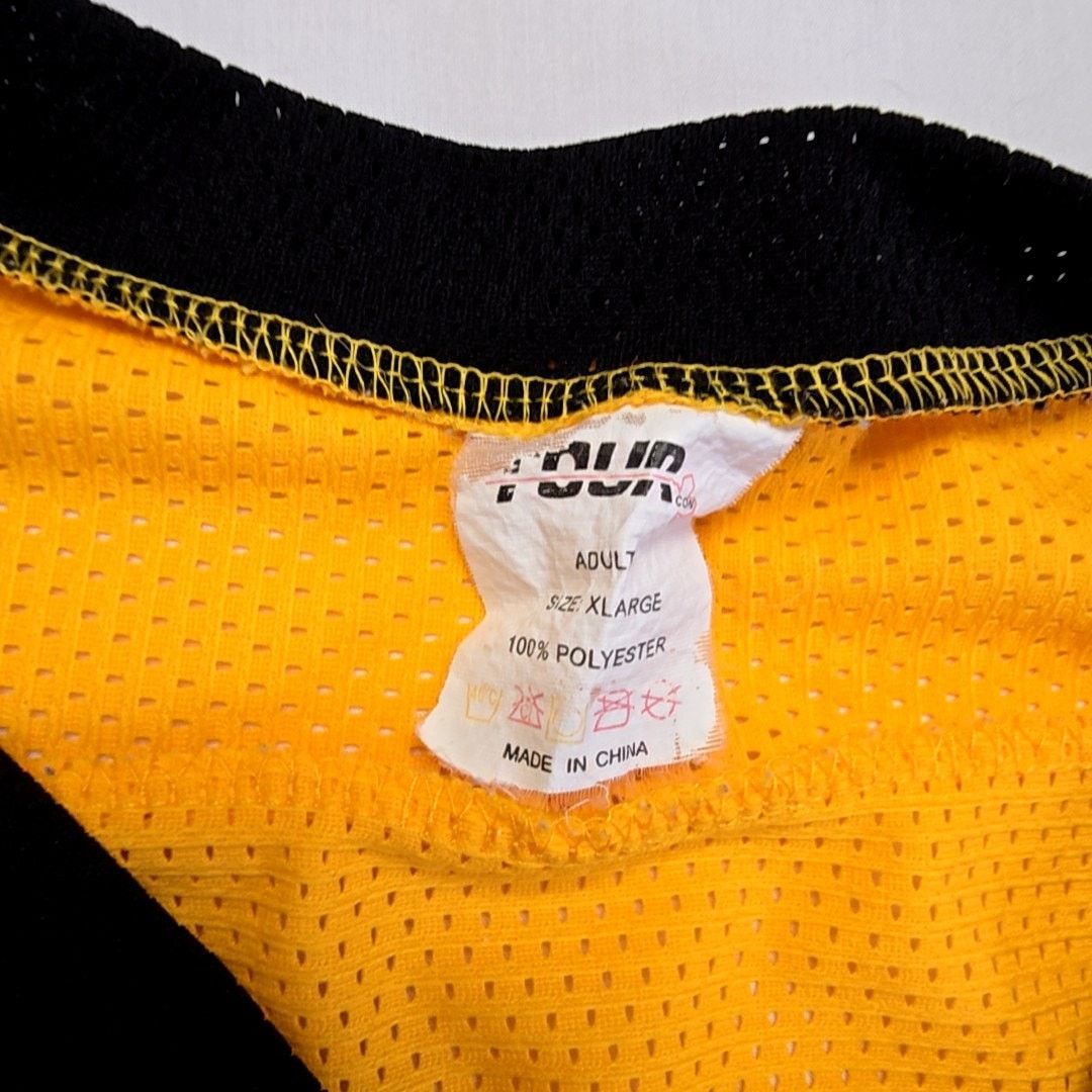 Other Thunder Hockey Jersey 08 09 Yellow Mesh Graphic Shirt XL Size US XL / EU 56 / 4 - 5 Thumbnail