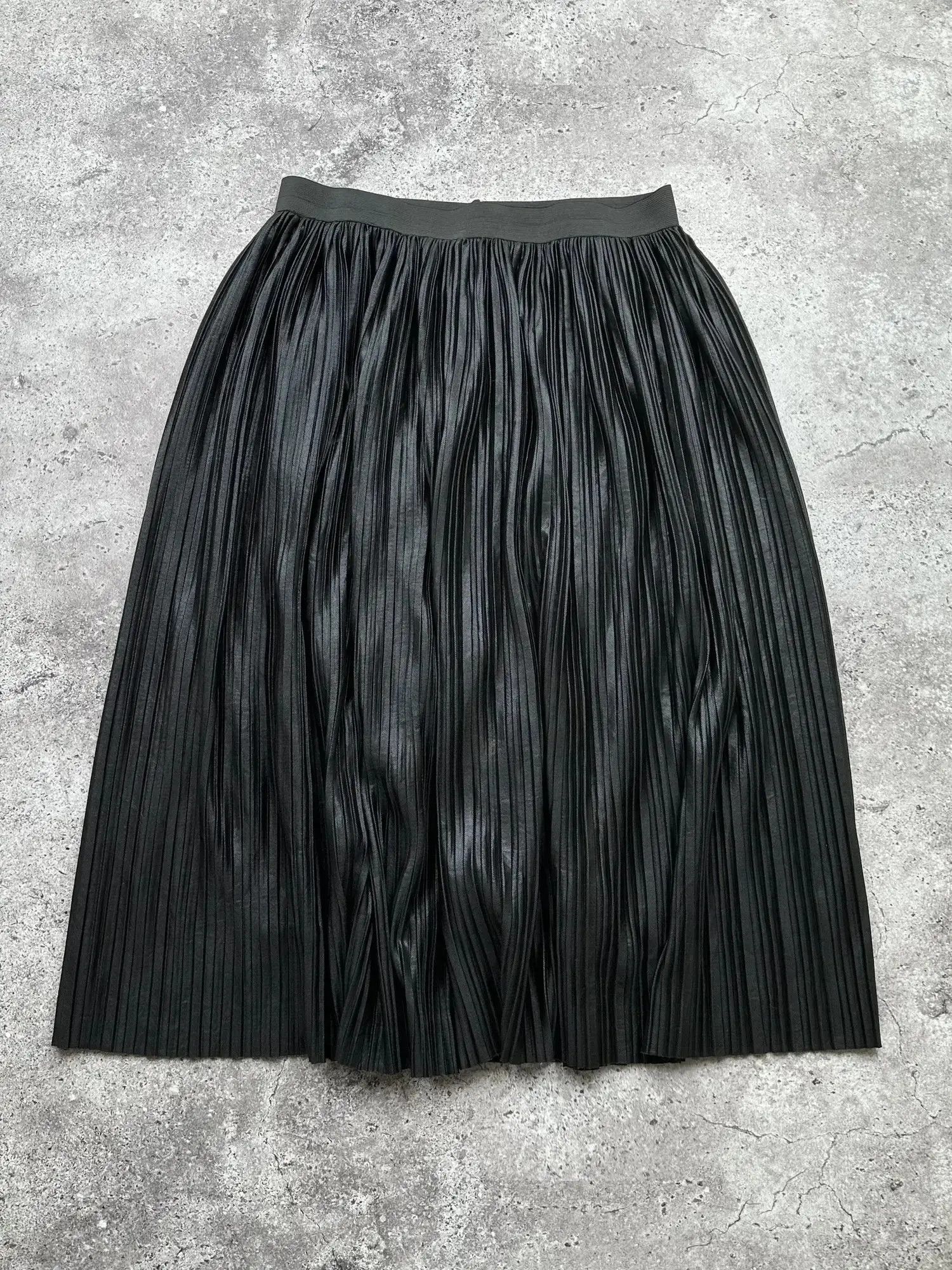 Japanese Brand Vintage Plisse Flare Skirt C448(V147) Size 27" / US 4 / IT 40 - 1 Thumbnail