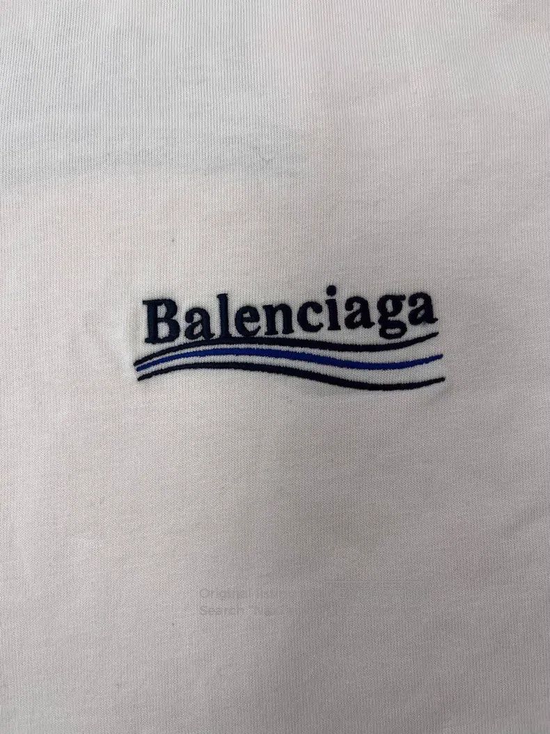 Balenciaga Balenciaga Letter Print Round Neck Short Sleeve T-Shirt Be Size US XS / EU 42 / 0 - 3 Thumbnail