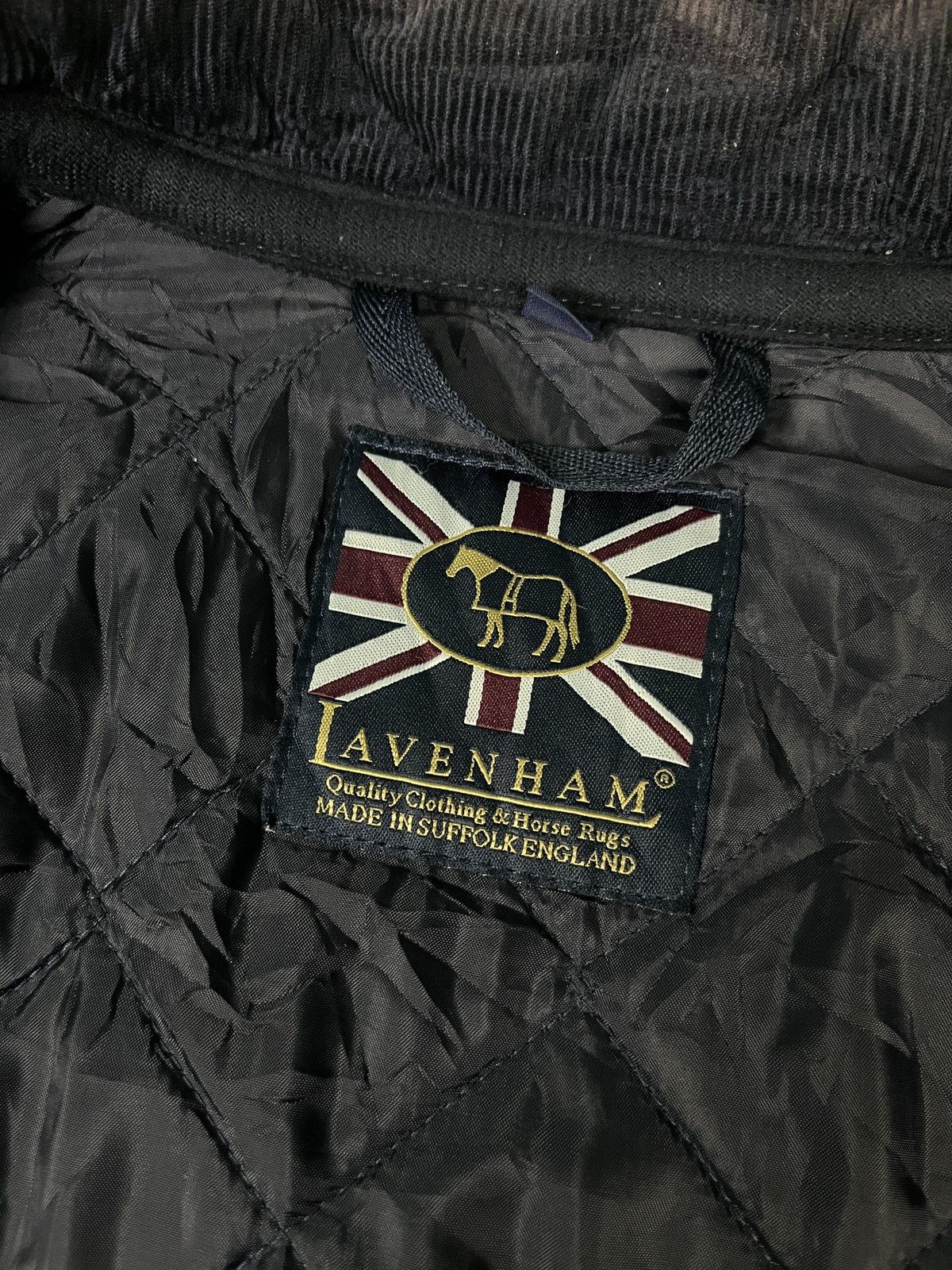 Lavenham Lavenham Wool Quilted Button Up Jacket Suffolk England Made Size US L / EU 52-54 / 3 - 12 Thumbnail