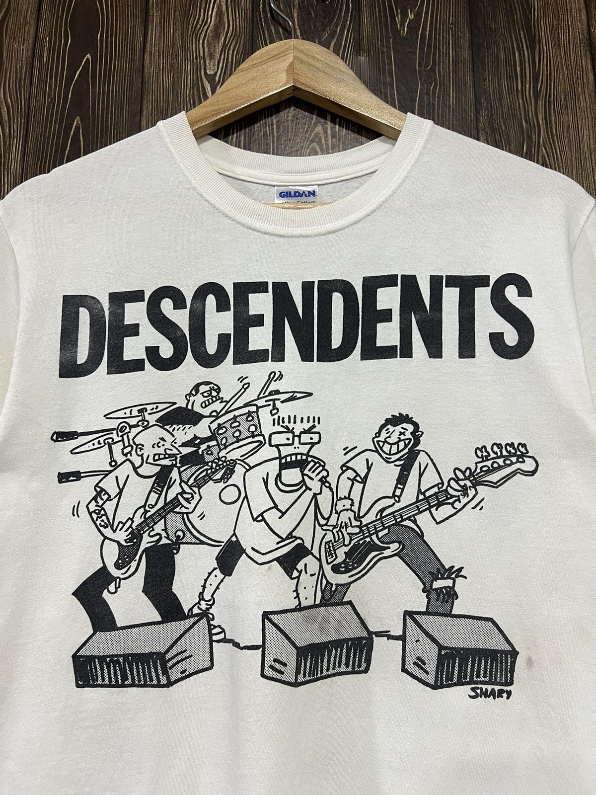 Band Tees × Vintage Vintage Y2K Descendents Band Tour Tshirt Size US S / EU 44-46 / 1 - 2 Thumbnail