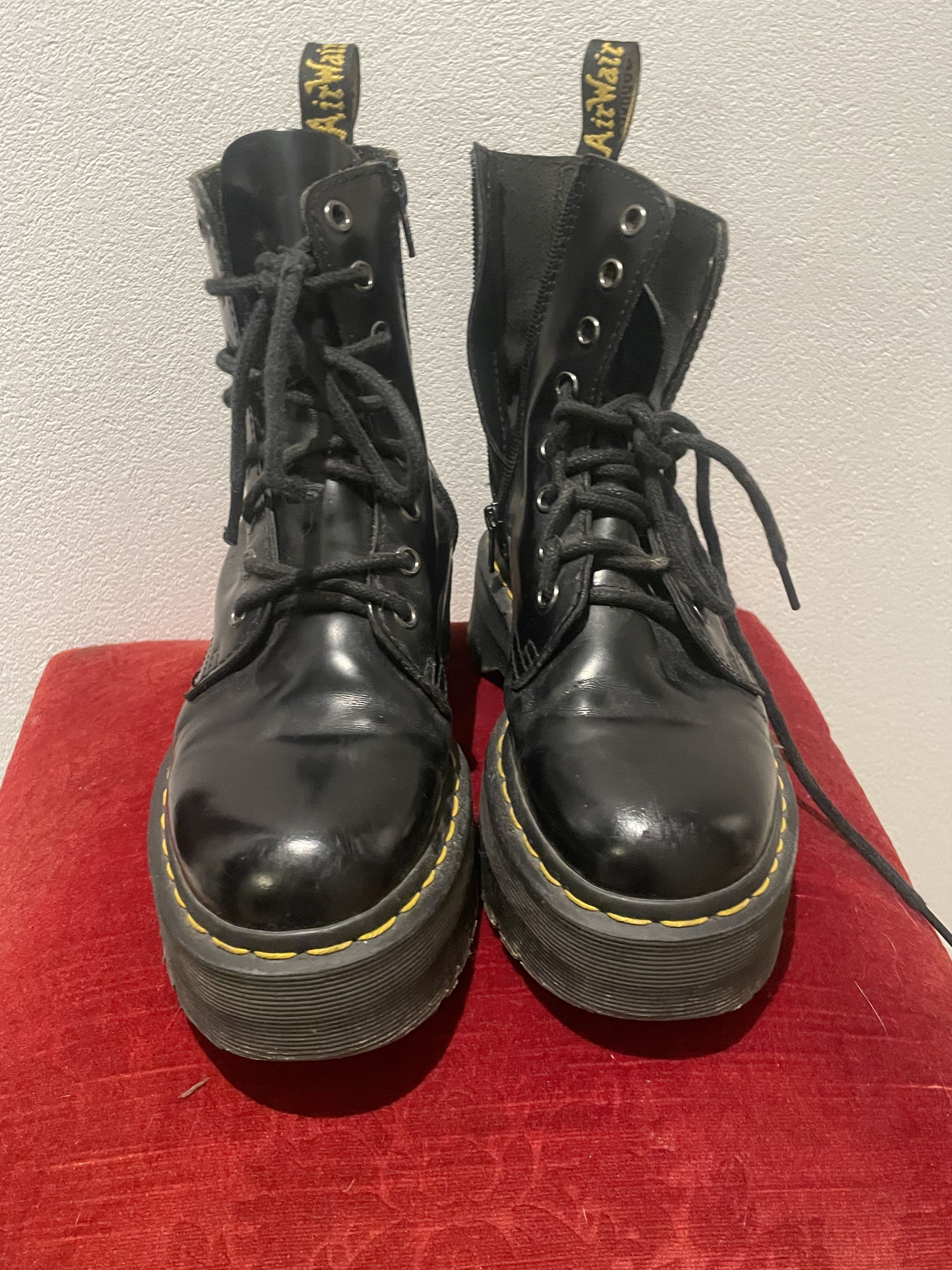 Dr. Martens Dr Martens platform boots Size US 6.5 / IT 36.5 - 1 Thumbnail