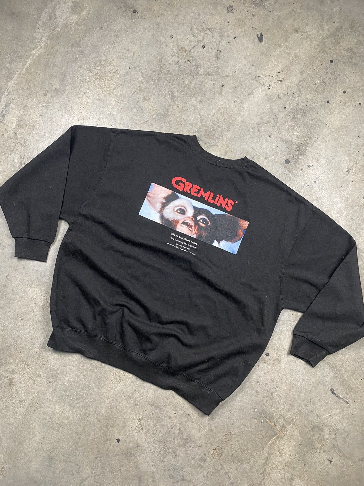 Cartoon Network Gremlins Oversize Boxy Crewneck Size US L / EU 52-54 / 3 - 3 Thumbnail