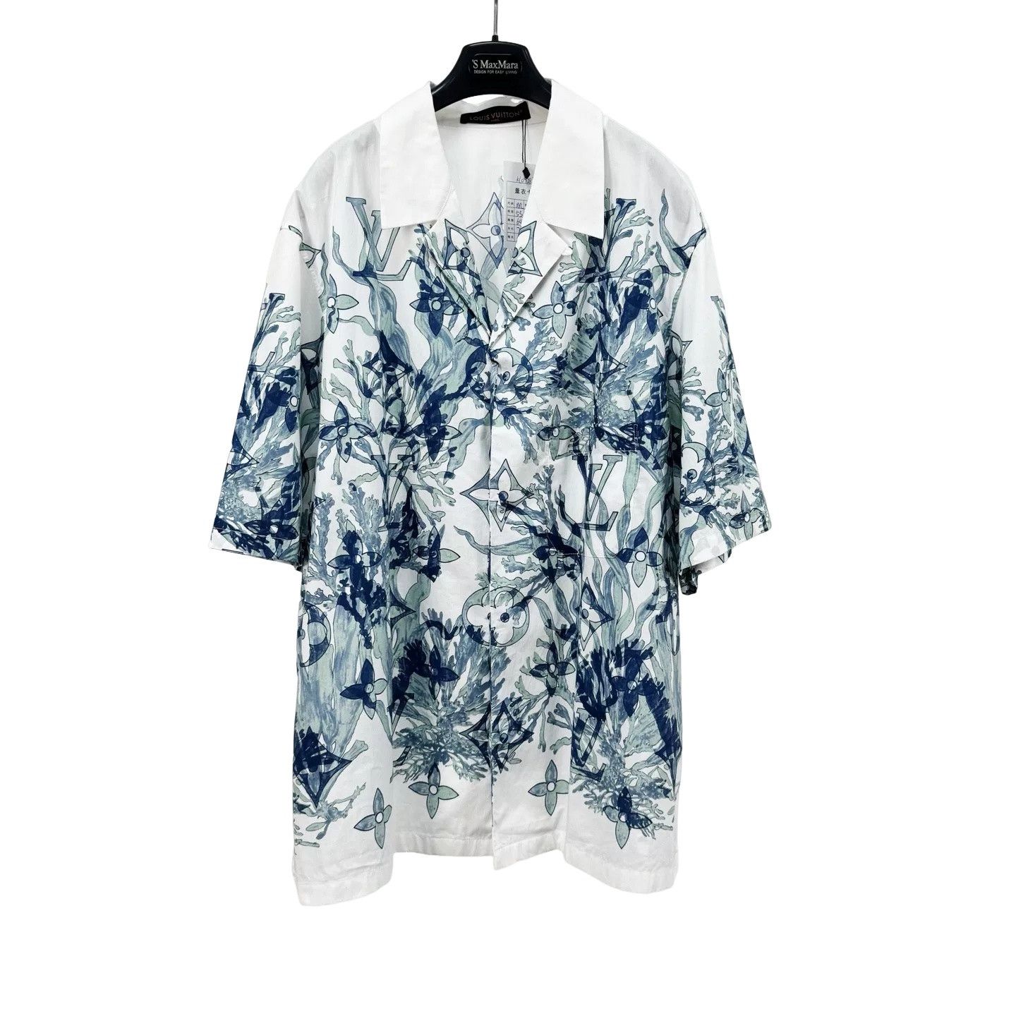 Louis Vuitton Louis Vuitton Seaweed Monogram Short Sleeve Shirt XXL Size US XXL / EU 58 / 5 - 1 Thumbnail
