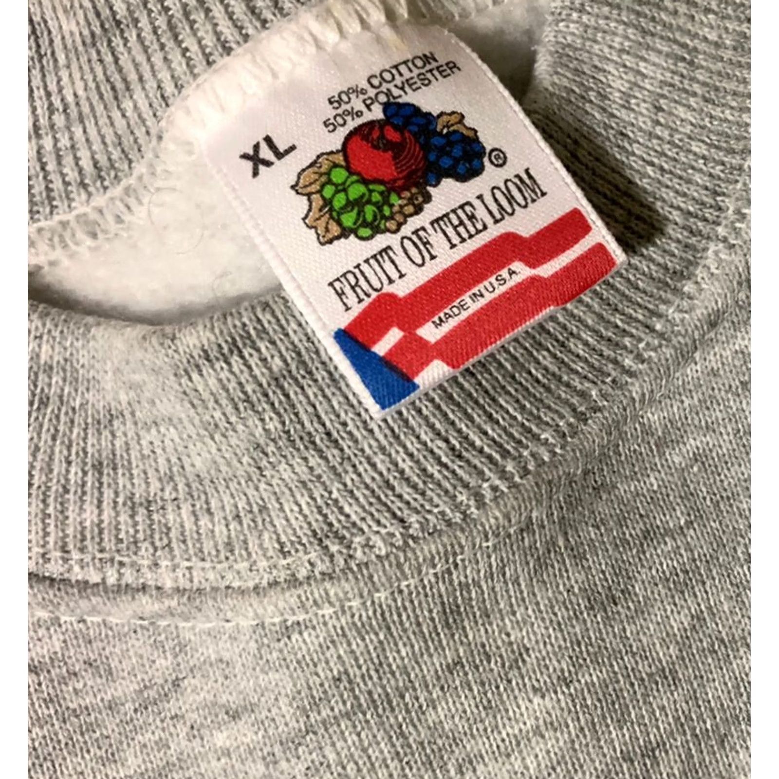 Fruit Of The Loom VINTAGE 90s National Muzzle Loading Rifle Association Crewneck Sweatshirt Gray XL Mens Size US XL / EU 56 / 4 - 3 Thumbnail