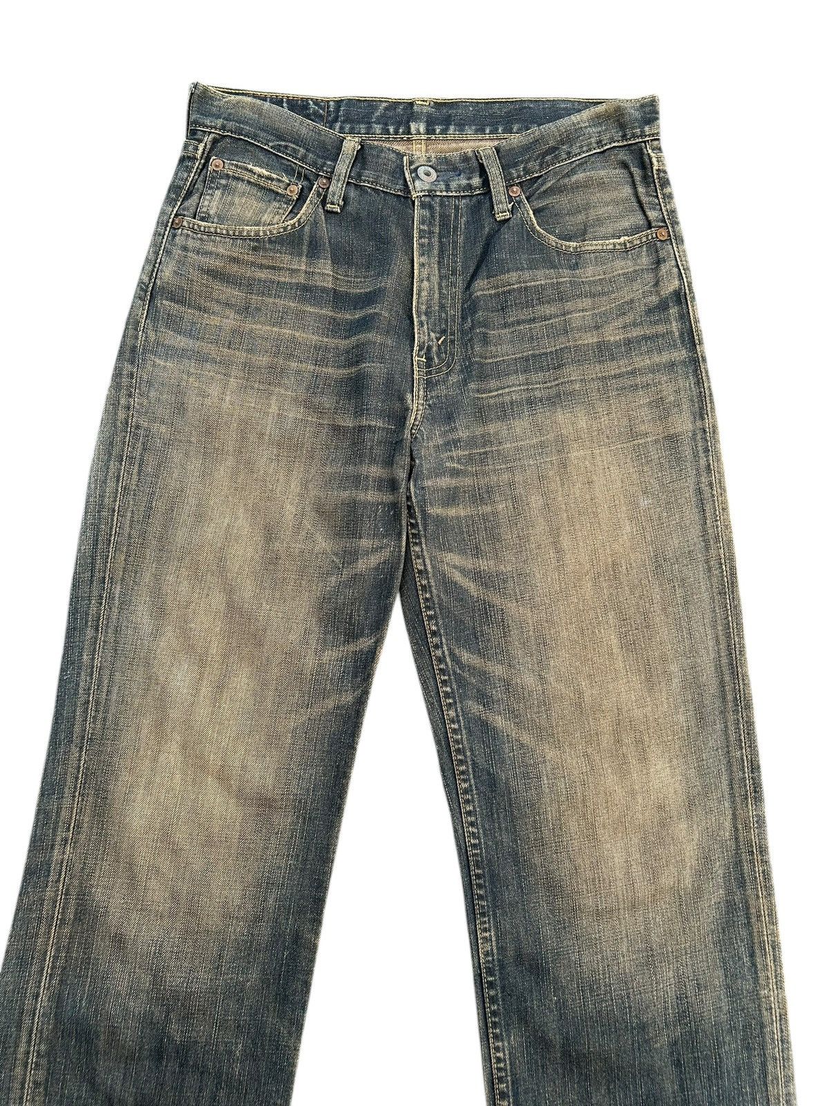 Kapital Vintage Levis Rusty Mudwash Distressed Denim Jeans Size US 31 - 3 Thumbnail
