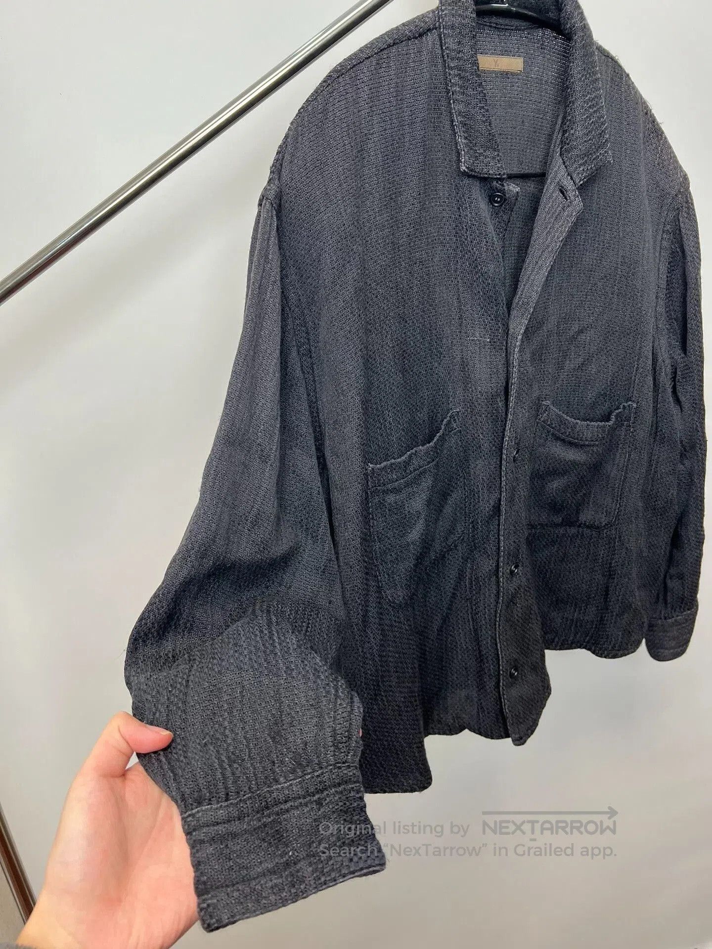 Y's Yohji Yamamoto YS Linen Blend Shirt. Size US L / EU 52-54 / 3 - 4 Thumbnail