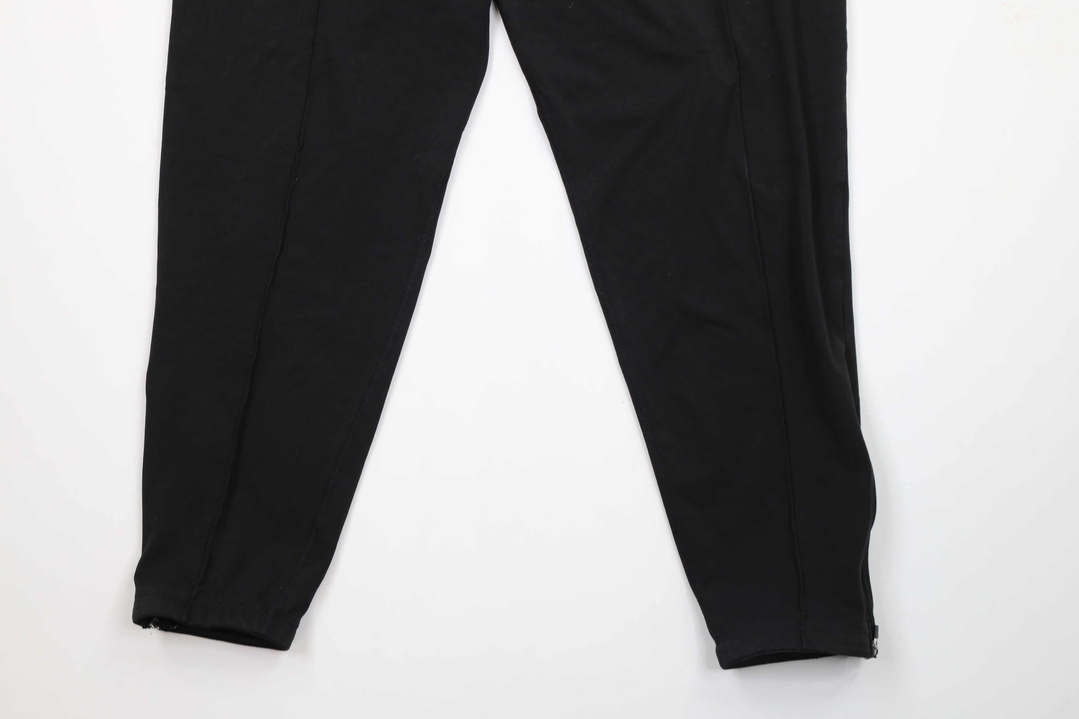 Vintage Vintage 90s Streetwear Stretch Cuffed Joggers Pants Black Size US 38 / EU 54 - 4 Thumbnail