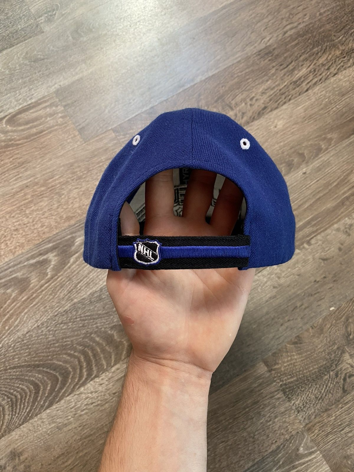 NHL × Vintage Vintage NHL Thin Blue line Rare Blueline Hat Cap hockey Size ONE SIZE - 3 Thumbnail