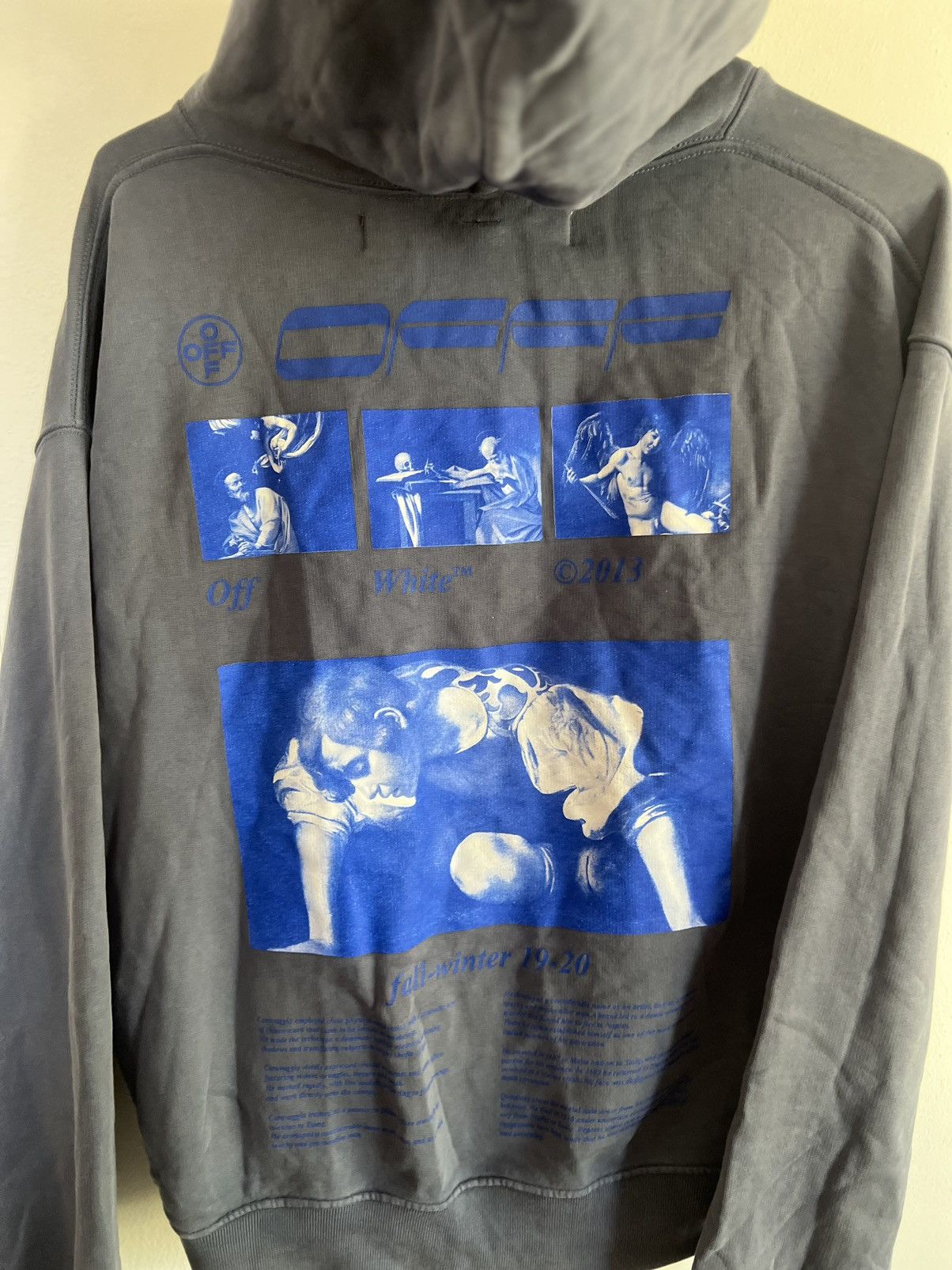 Off-White Off white Caravaggio Hardcore Hoodie Size US M / EU 48-50 / 2 - 10 Thumbnail