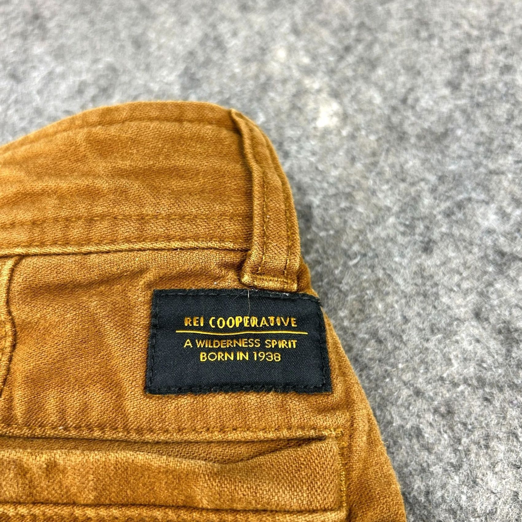 Vintage REI Pants Mens 28x30 Brown Tan Jogger Straight Double Knee Trailsmith Canvas Nylon Cargo Pocket Zip Size US 28 / EU 44 - 4 Thumbnail