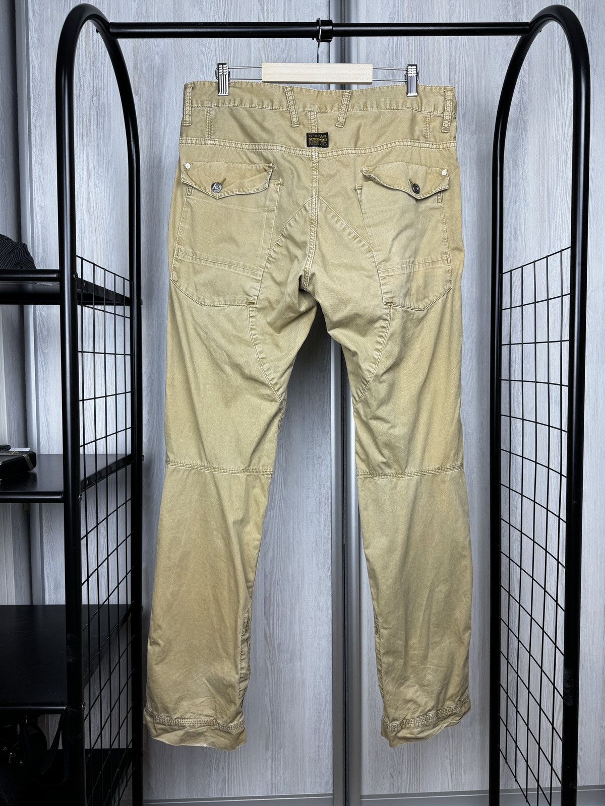 G-Star G-Star Raw General 5620 Tapered Double Knee Cargo pants Size US 34 / EU 50 - 8 Thumbnail