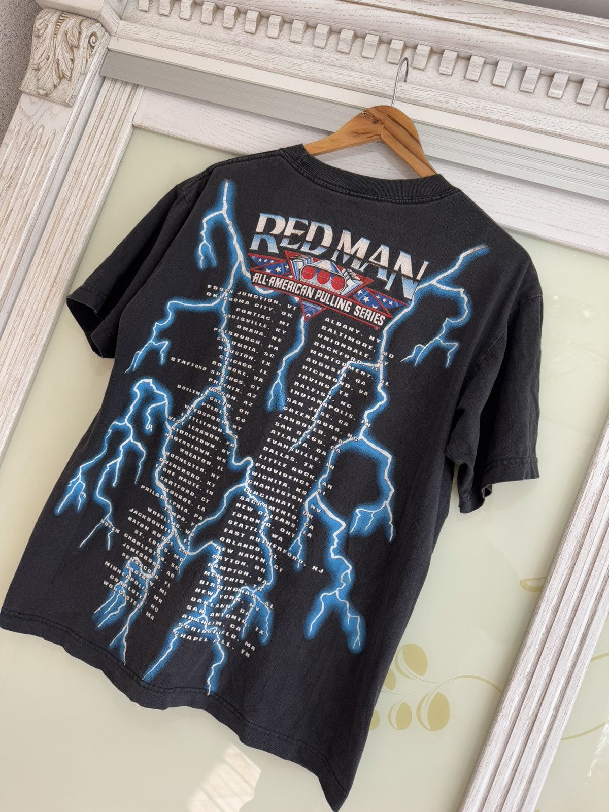 Vintage Very Rare 90’s Gods Of Thunder Hot Rod T-shirt Vintage Tee Size US L / EU 52-54 / 3 - 6 Thumbnail