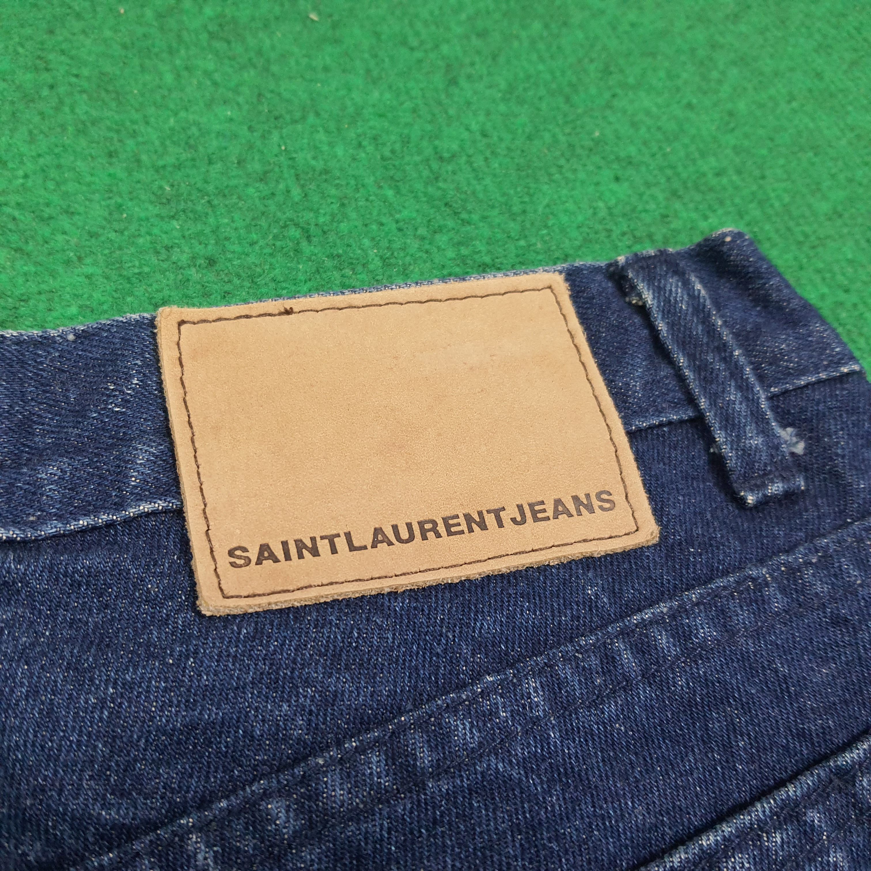 Yves Saint Laurent Vintage Saint Laurent Jeans YSL Designer Jeans C280N33 Size US 32 / EU 48 - 5 Thumbnail