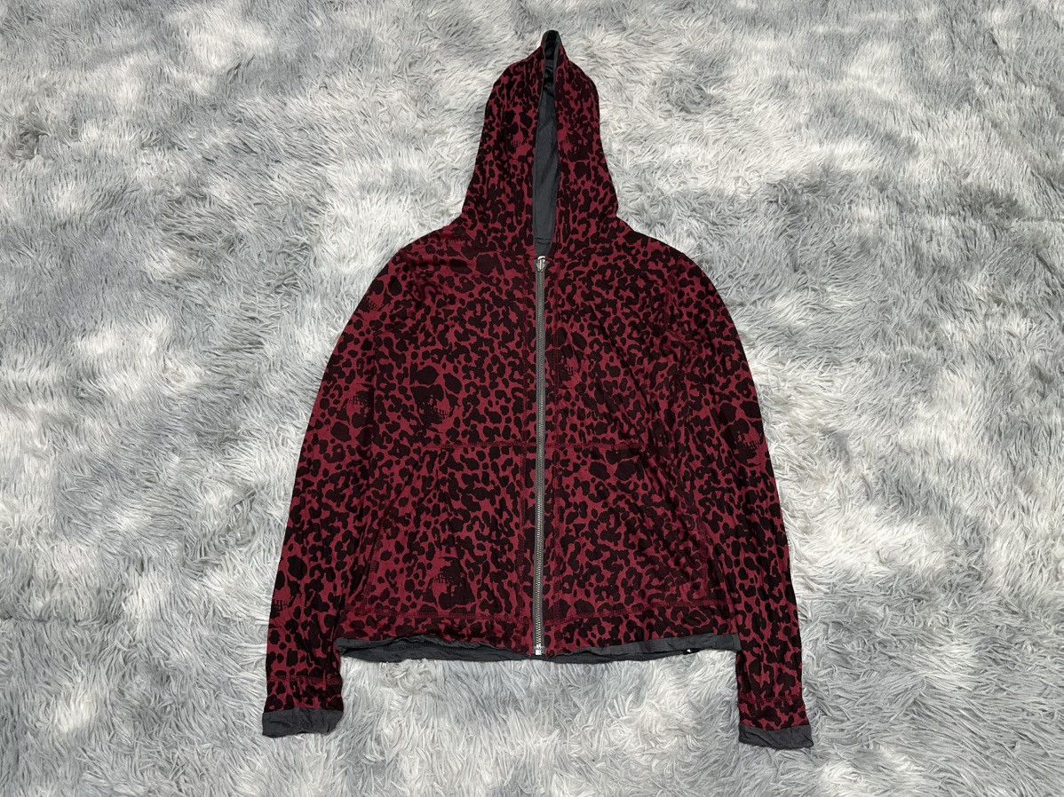 Hysteric Glamour 🔥Y2K Hysteric Glamour Skull Leopard Reversible Hoodie Size US S / EU 44-46 / 1 - 3 Thumbnail