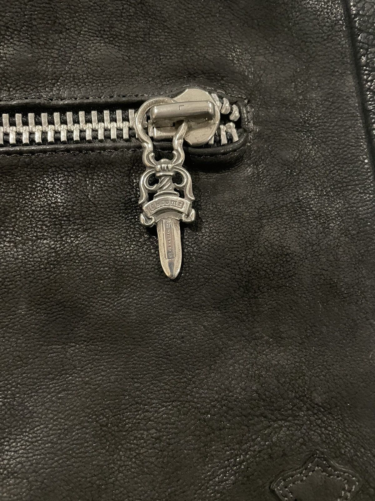 Chrome Hearts Chrome Hearts black leather shoulder bag Size ONE SIZE - 7 Thumbnail
