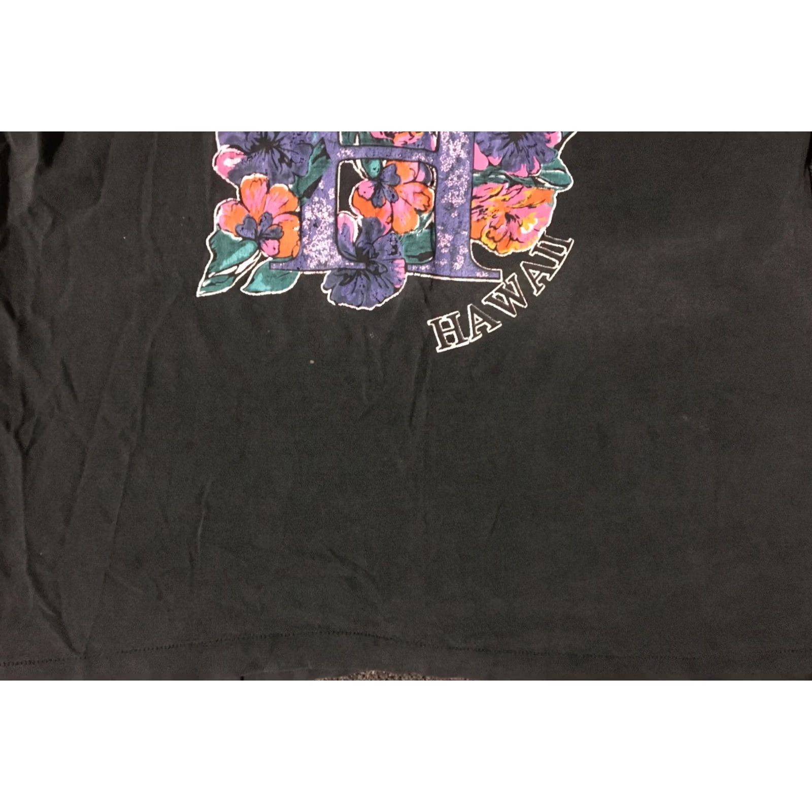 Vintage VINTAGE Maui Waikiki Hawaii Faded Distressed Shirt L Black 80s 90s Grunge Surf USA Mens Shirt Size US L / EU 52-54 / 3 - 4 Thumbnail