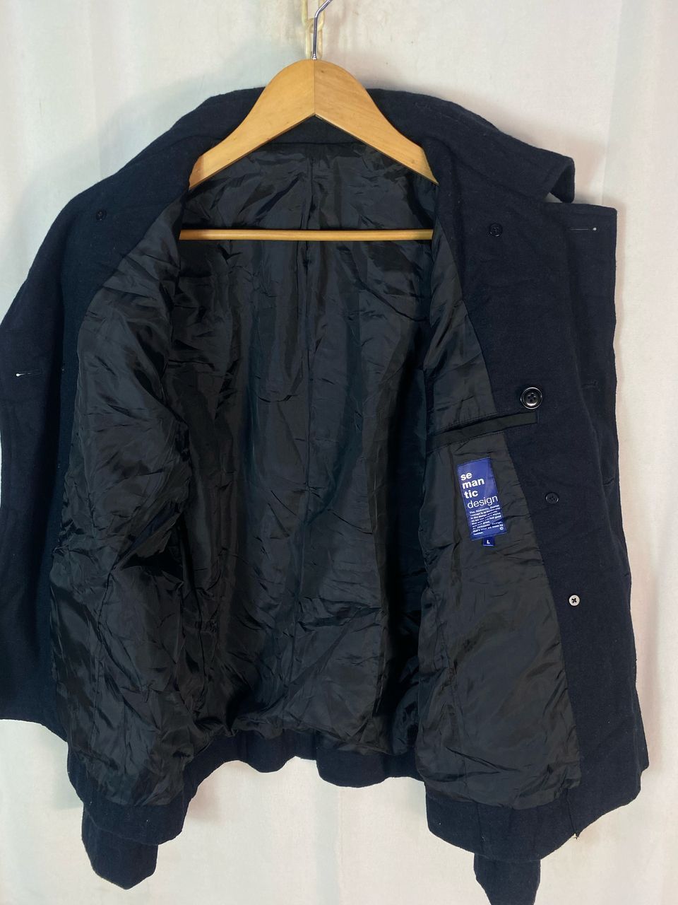 Designer × semanticdesign Semantic design wool button up jacket Size US M / EU 48-50 / 2 - 5 Thumbnail