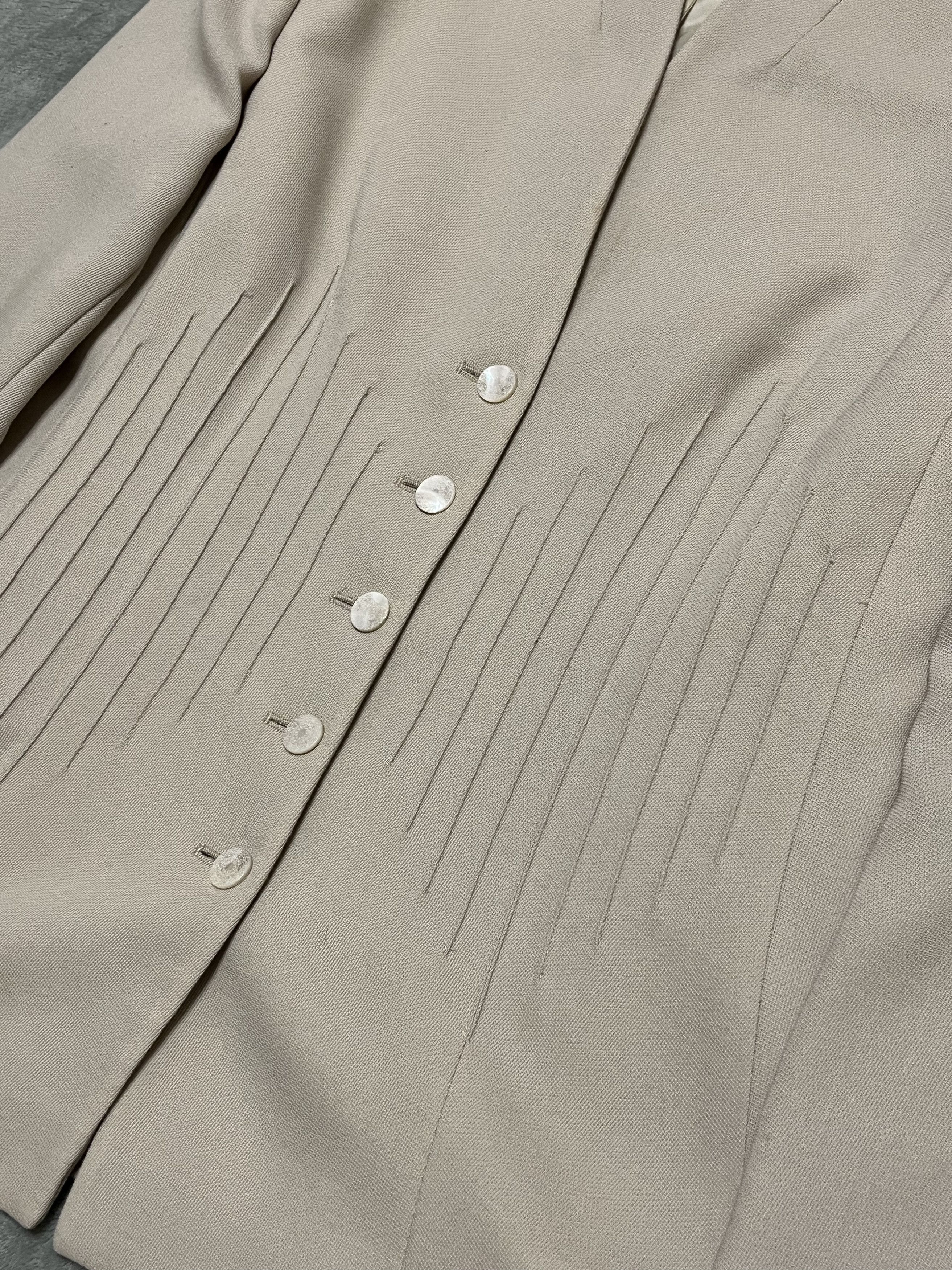 Valentino Vintage Women's Valentino Miss V Blazer Made in Italy sz 48 Size L / US 10 / IT 46 - 2 Thumbnail