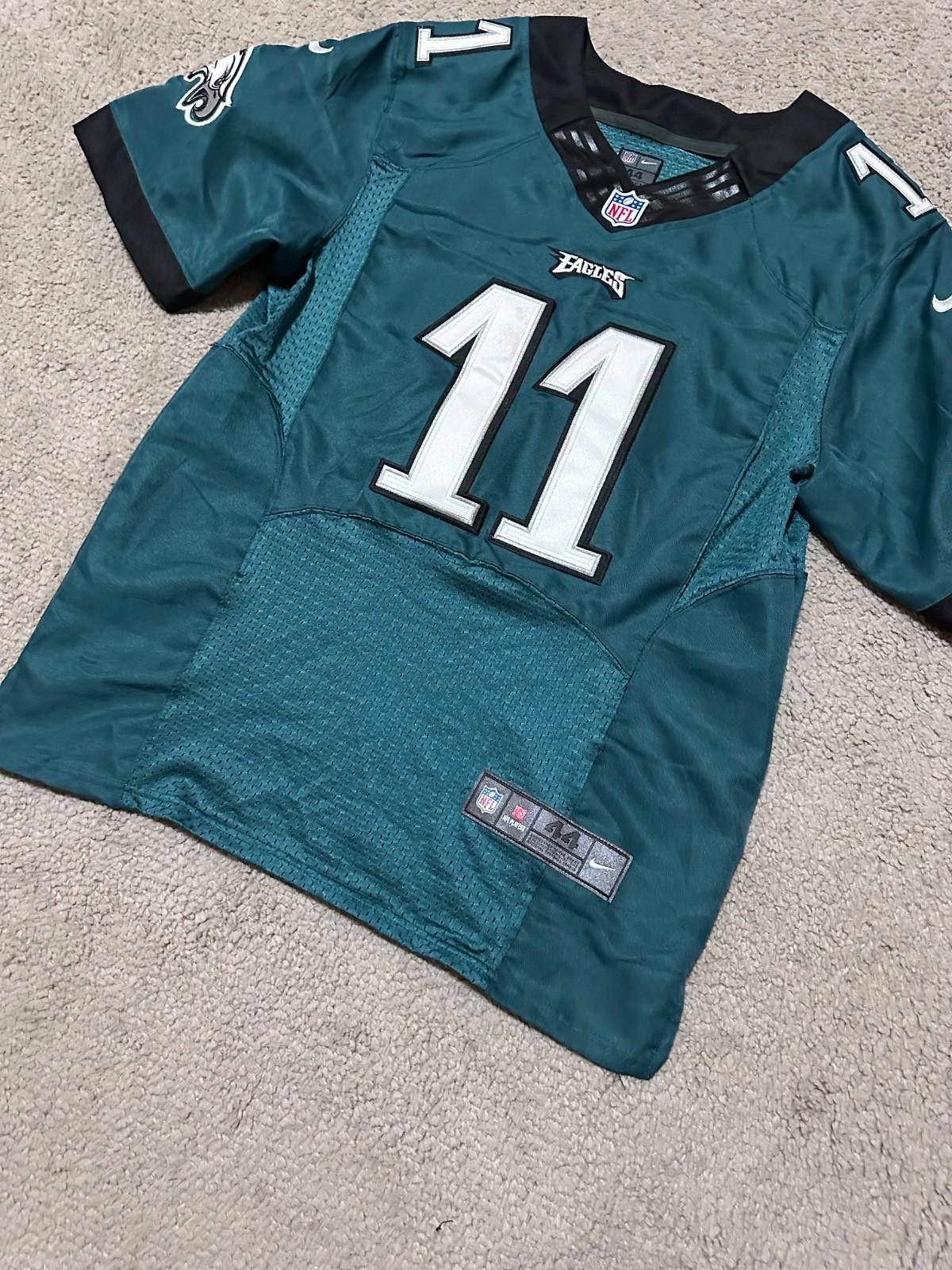 Nike NFL Philadelphia Eagles Nike Player Issue Jersey #11 Wentz Size ONE SIZE - 2 Thumbnail