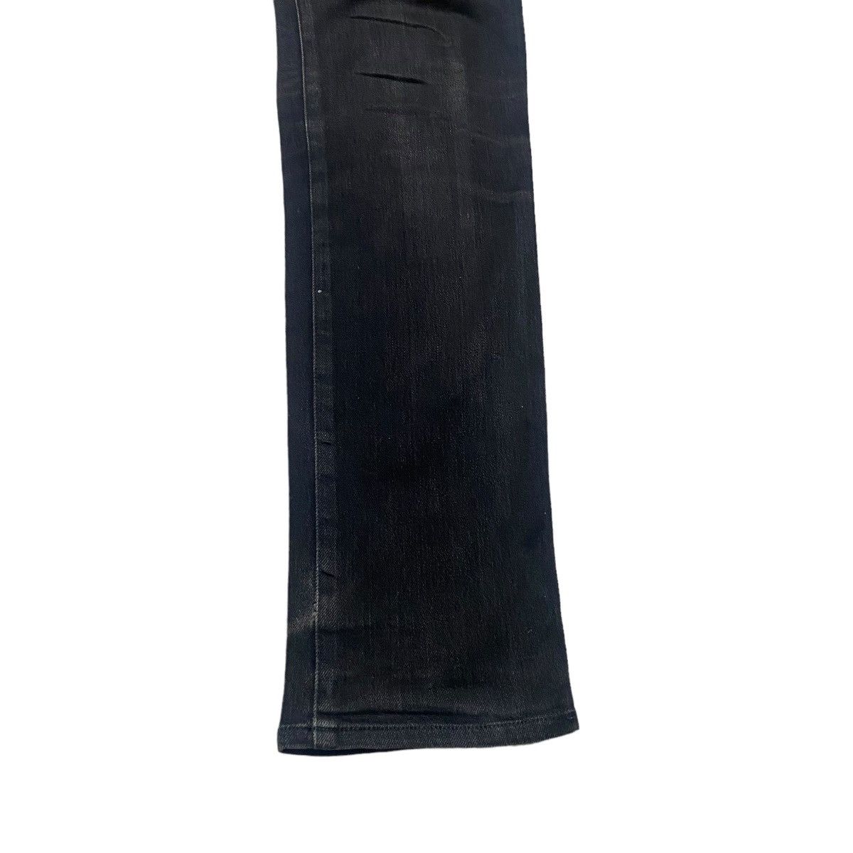 Japanese Brand HALB Black Assymetrical Denim Jeans Size US 30 / EU 46 - 9 Thumbnail