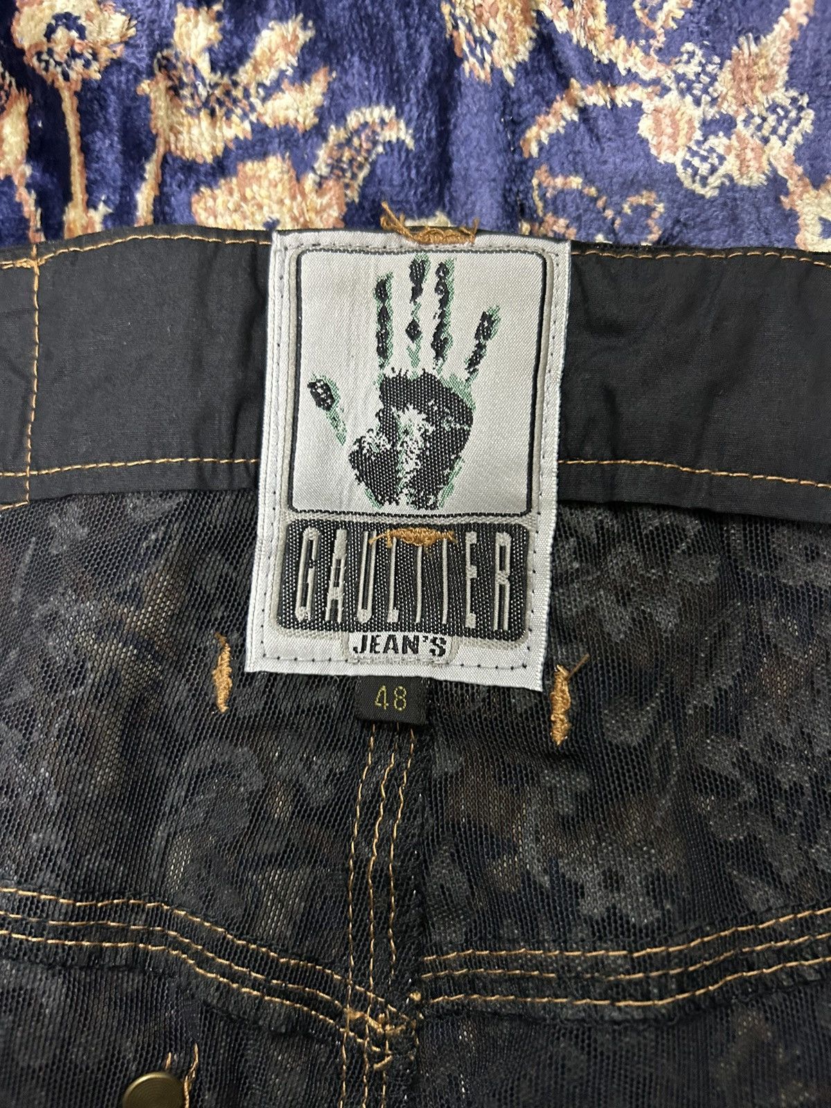 Jean Paul Gaultier Jean paul gaultier floral pants Size US 40 / EU 56 - 4 Thumbnail