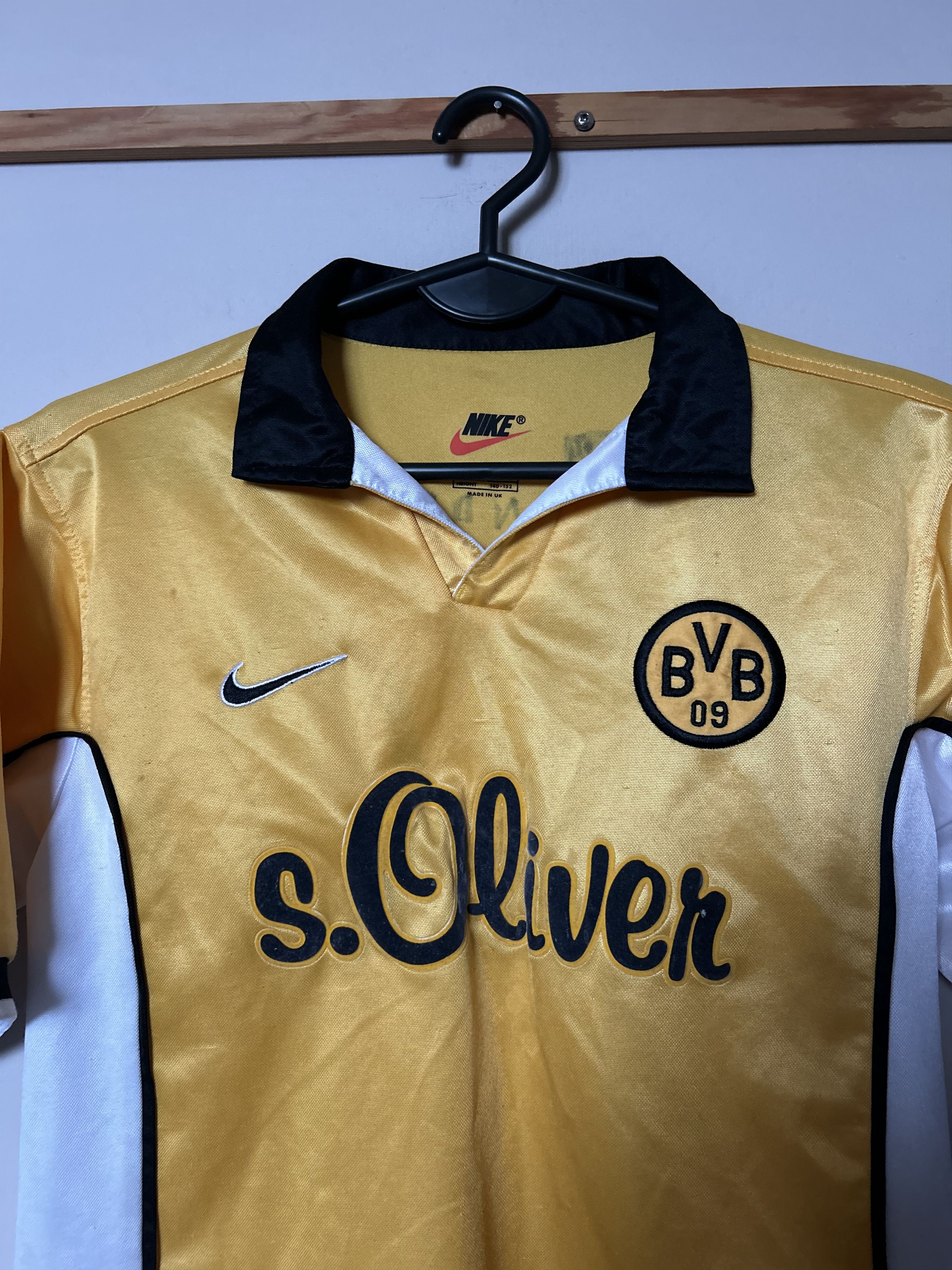 Nike Vintage BORUSSIA DORTMUND 1998 - 1999 Nike - 140/152 UNIQUE Size US XXS / EU 40 - 4 Thumbnail