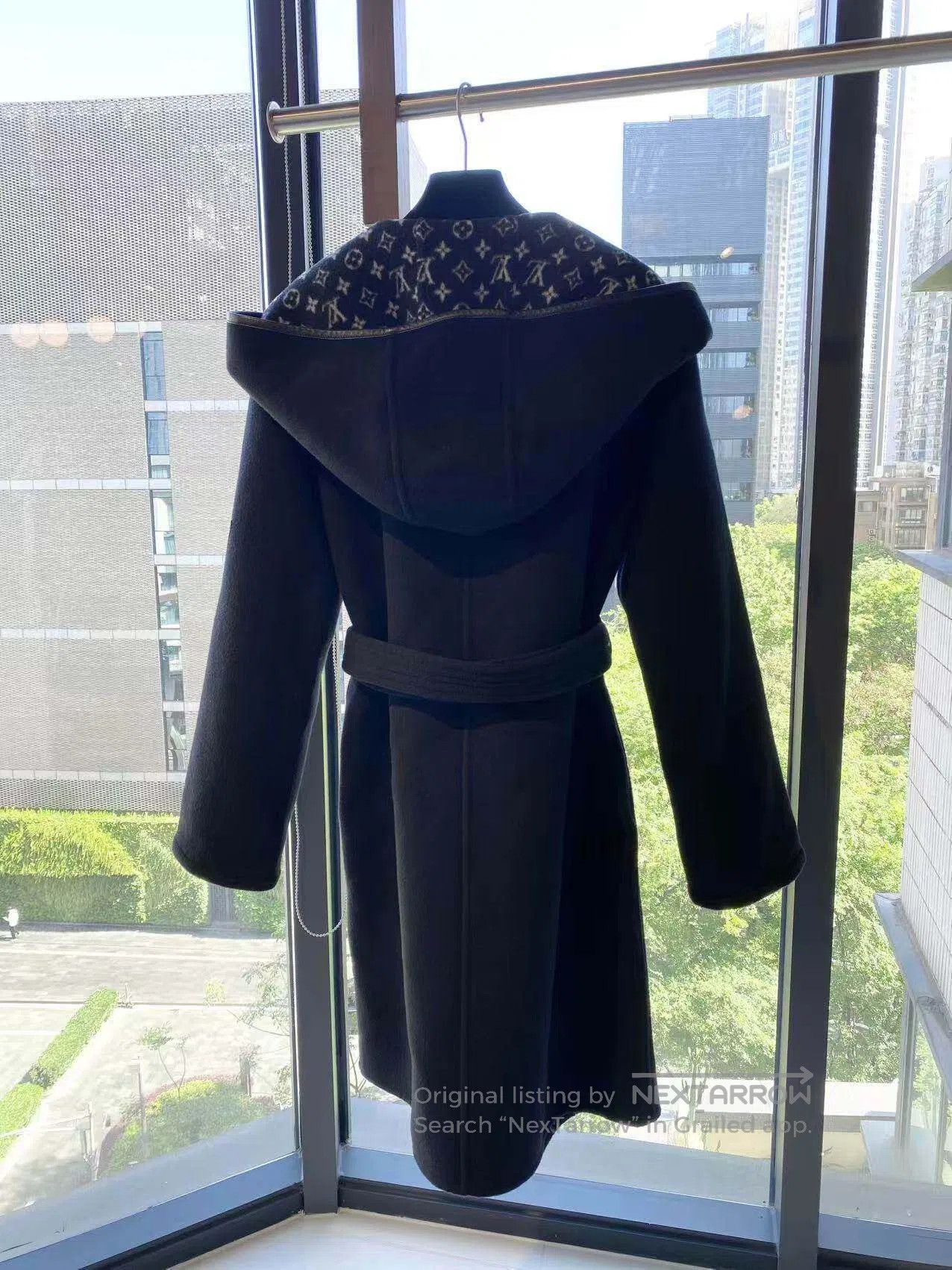 Louis Vuitton Louis Vuitton Black Mini Monogram Bathrobe Coat| Size 4XL / US 24-26 - 3 Thumbnail
