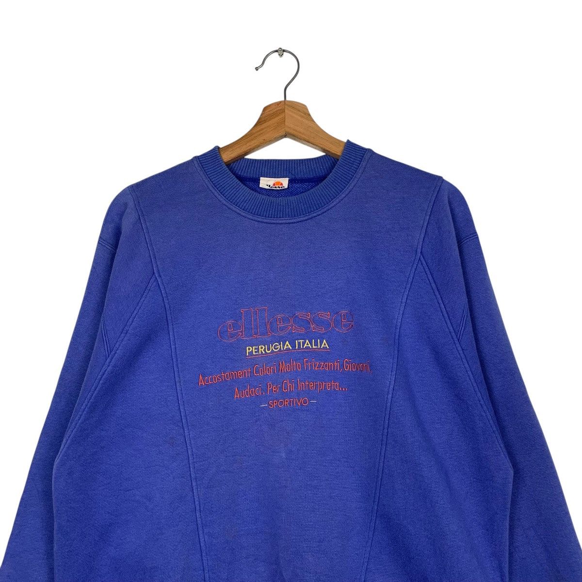 Ellesse Vintage Ellesse Crewneck Sweatshirt Size US M / EU 48-50 / 2 - 2 Thumbnail