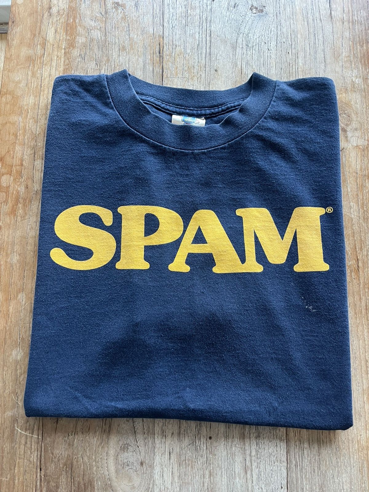 Junk Food × Vintage Vintage SPAM 90’s Big Logo Company Tshirt Size US XL / EU 56 / 4 - 1 Thumbnail