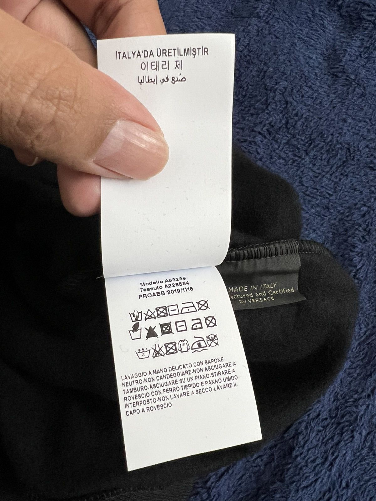 Kith × Versace Kith × Versace Greek Key Hoodie Size US M / EU 48-50 / 2 - 17 Thumbnail