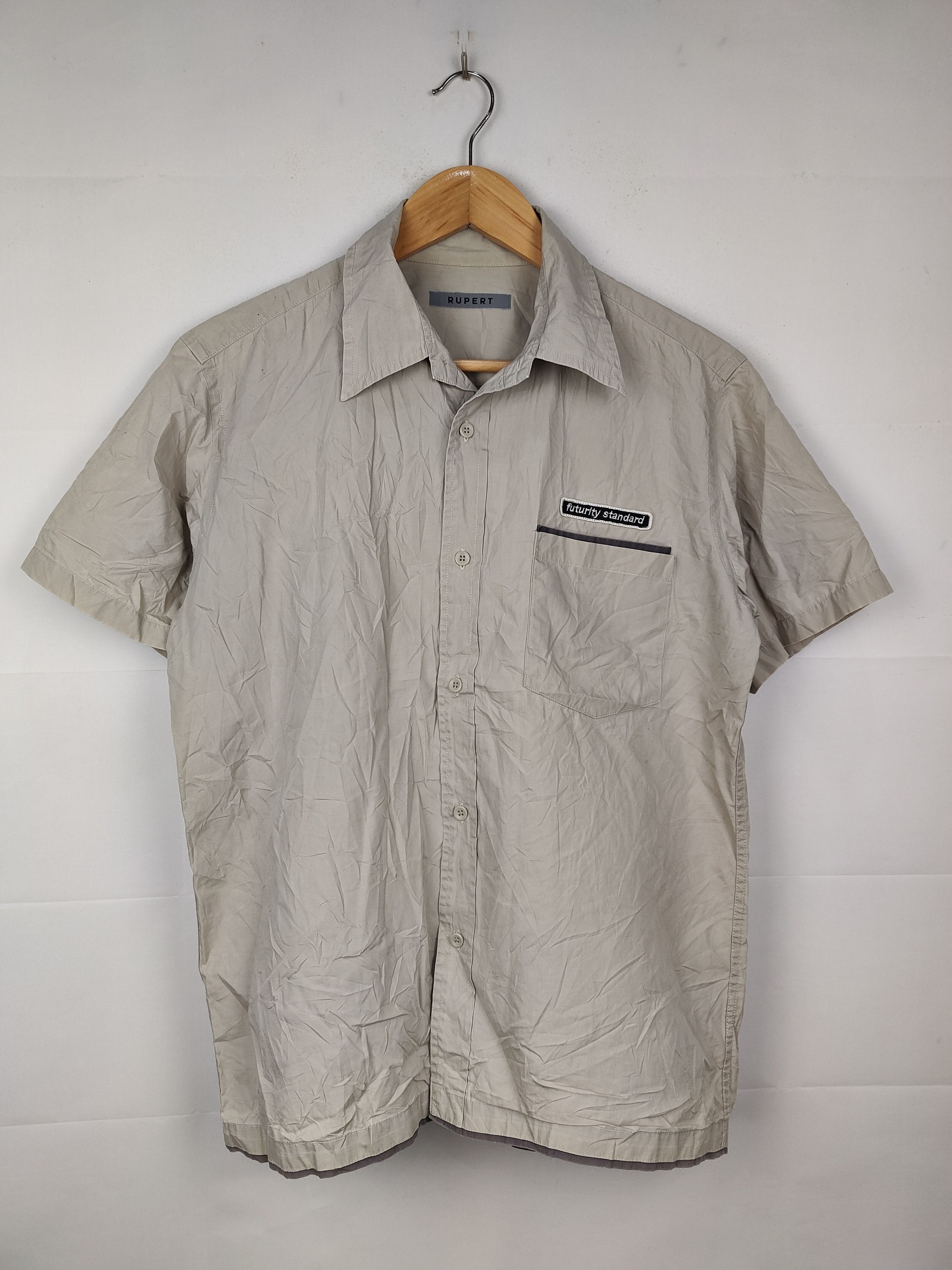 Japanese Brand Rupert Work Shirt Size US L / EU 52-54 / 3 - 1 Thumbnail
