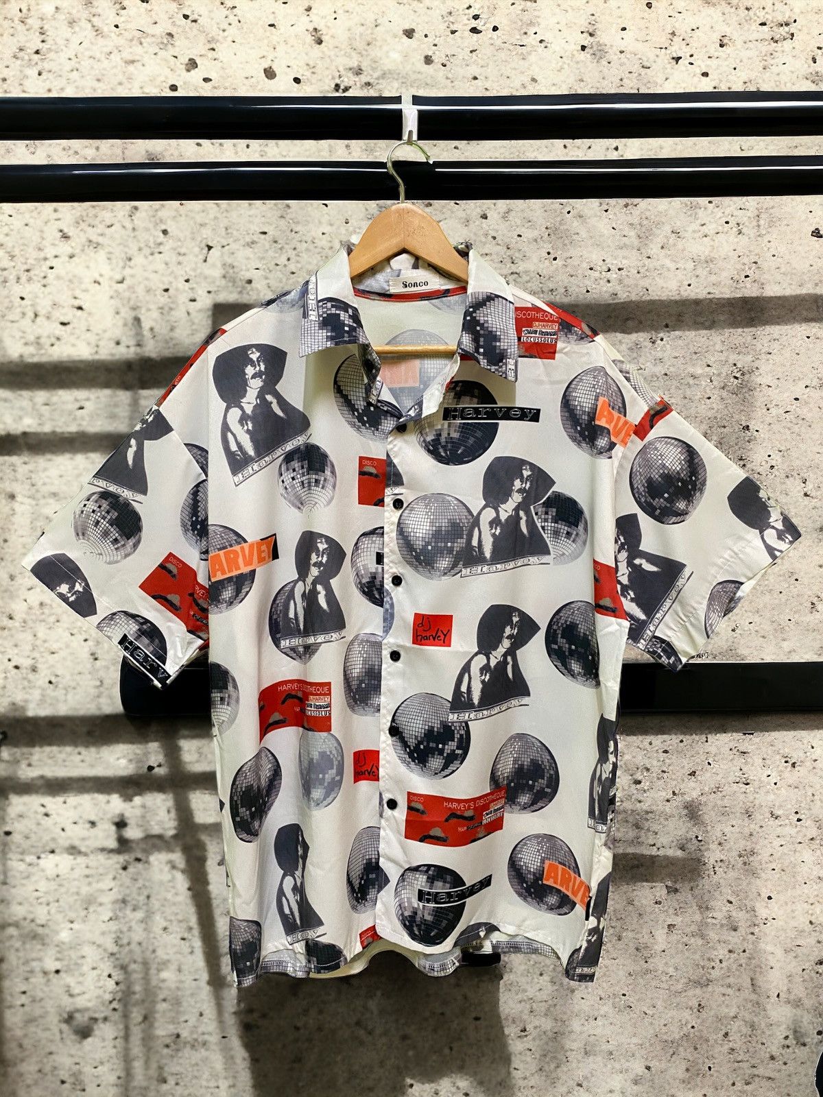 Japanese Brand SONCO DJ HARLEY FULLPRINTED SILK SHIRTS Size US L / EU 52-54 / 3 - 1 Thumbnail
