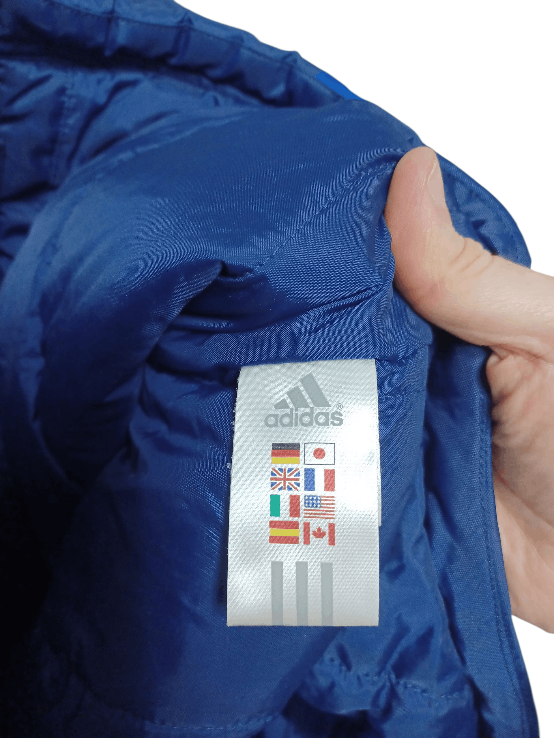 Adidas NEWCASTLE UNITED ADIDAS VINTAGE OFFICIAL SOCCER JACKET Size US M / EU 48-50 / 2 - 5 Thumbnail