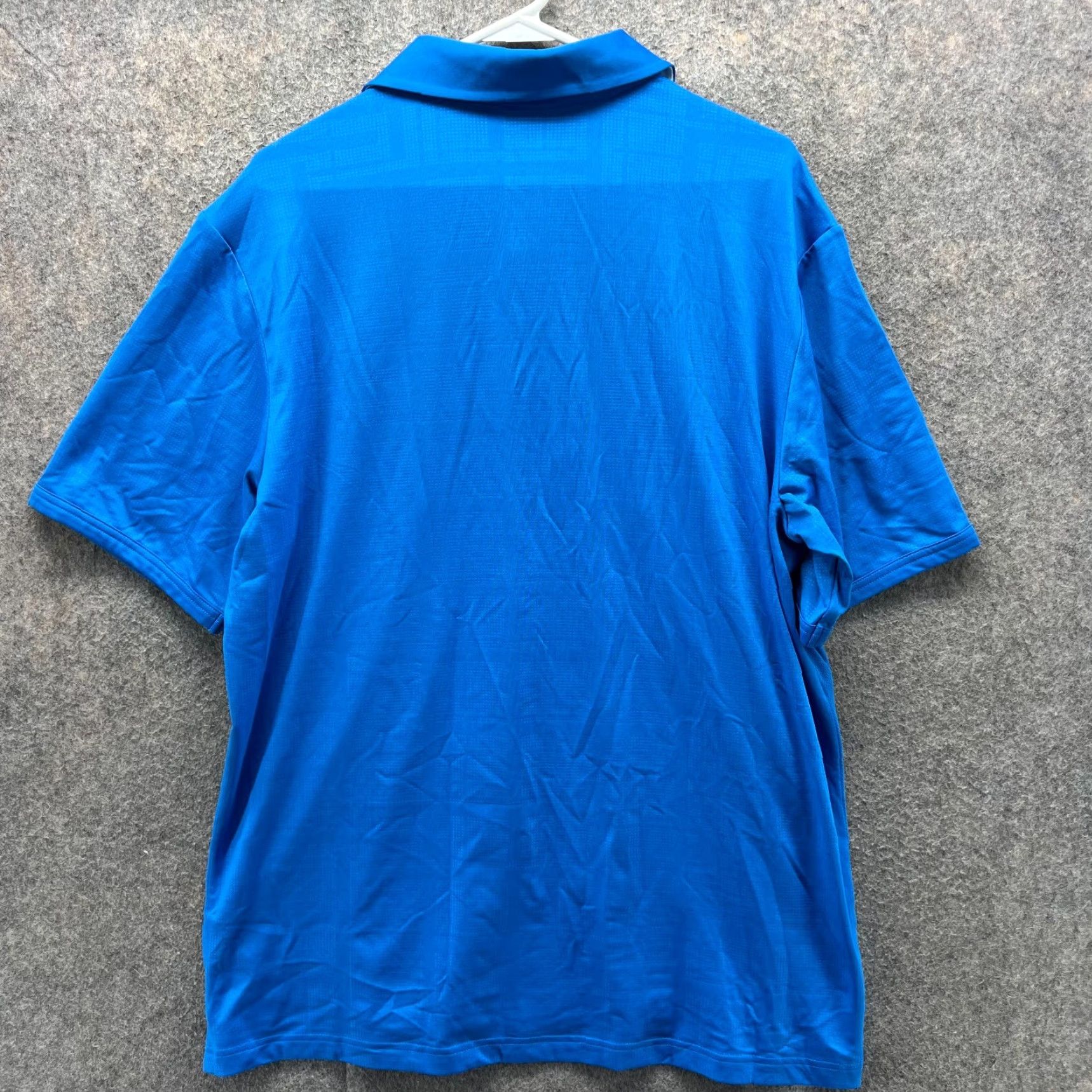 Adidas VINTAGE Adidas Polo Shirt Mens Large Royal Blue Climacool Golf Golfer Athletic Trefoil Shirt Mens Large Blue Golf Adidas Polo Size US L / EU 52-54 / 3 - 2 Thumbnail