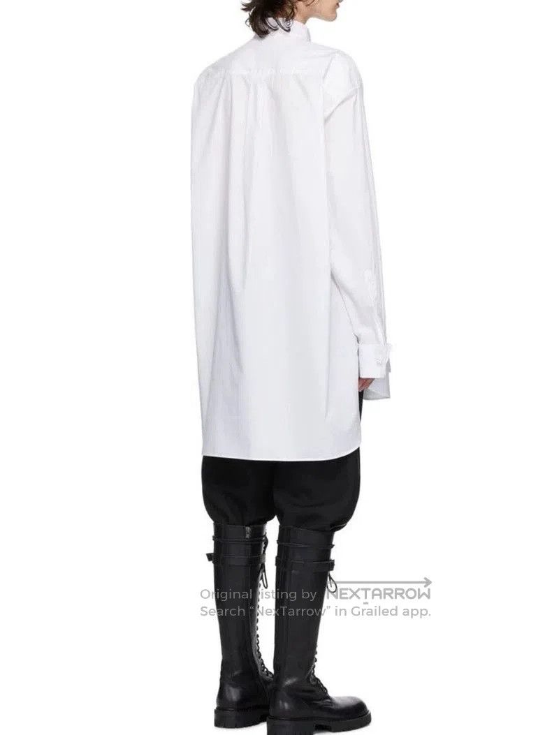 Ann Demeulemeester Ann Demeulemeester White Long Shirt. Size US XS / EU 42 / 0 - 2 Thumbnail
