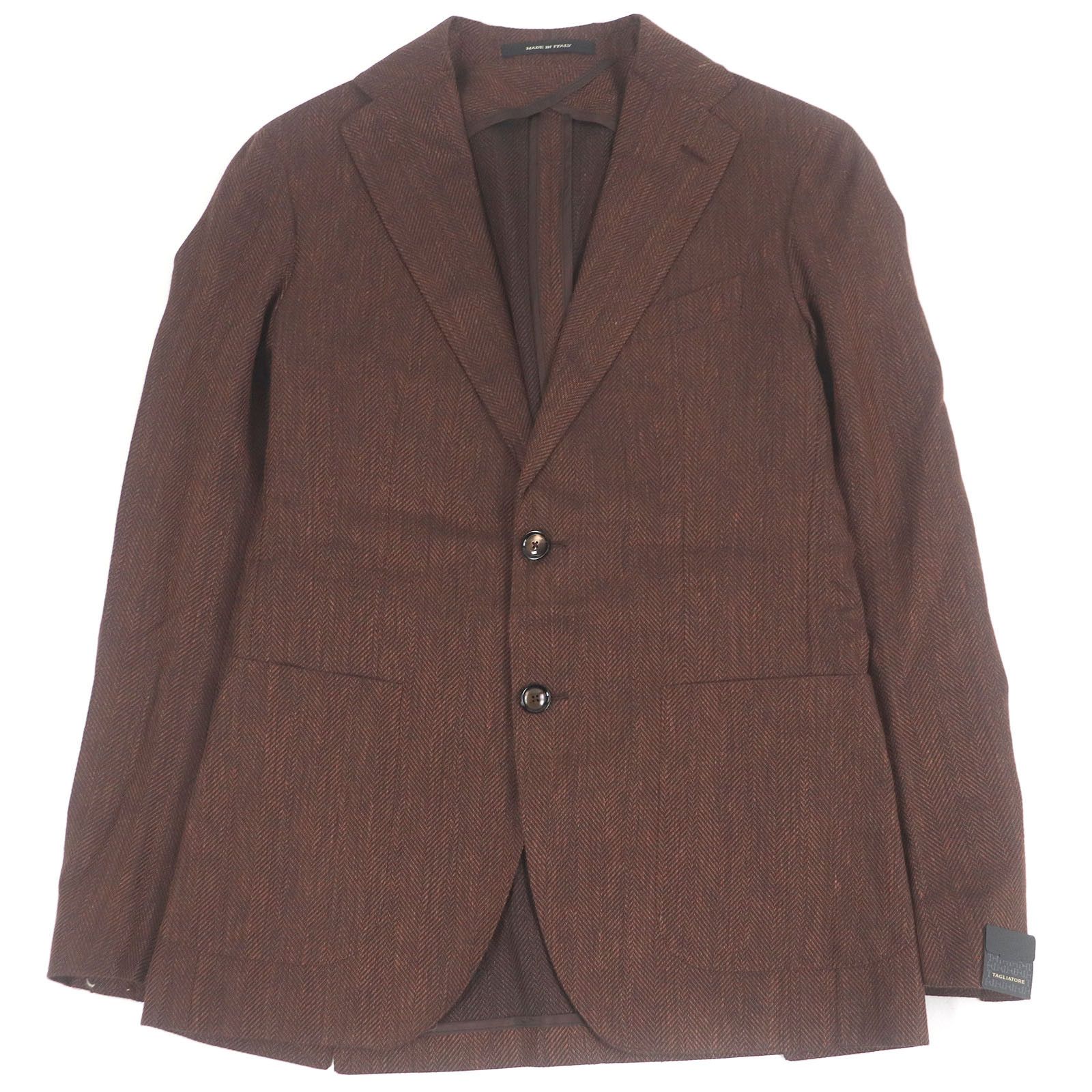 Other Other TAGLIATORE Single unconstructed Jacket Linen Jacket Natural Material Outerwear Size ONE SIZE - 1 Thumbnail